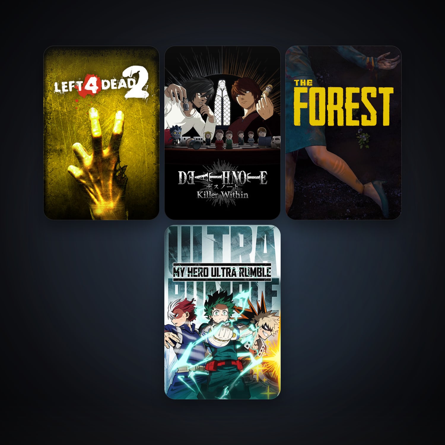 Left 4 Dead 2 + The Forest, 7 games, clean — HabibiAccounts