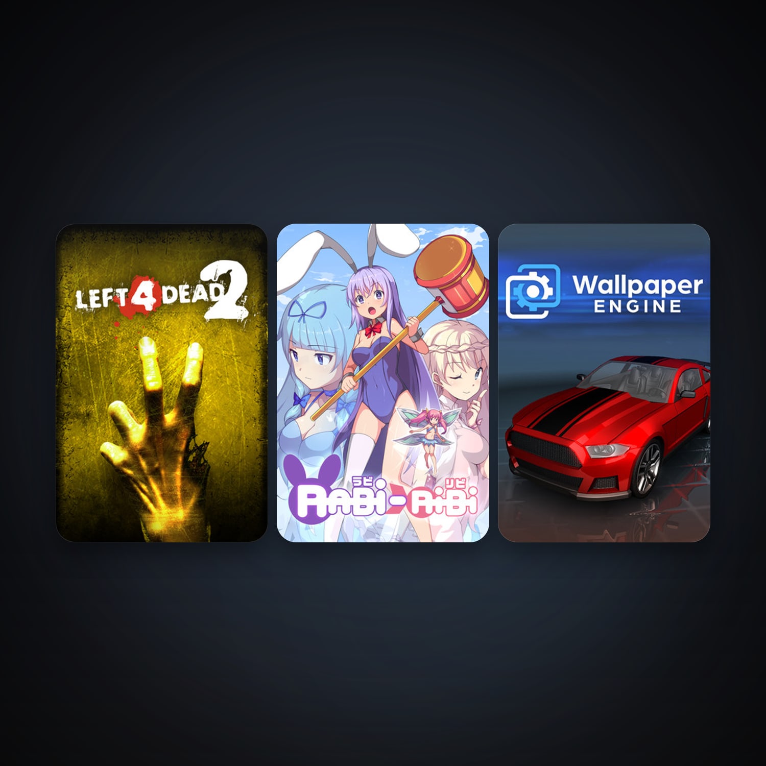Left 4 Dead 2 + Rabi-Ribi, 5 games, clean — HabibiAccounts