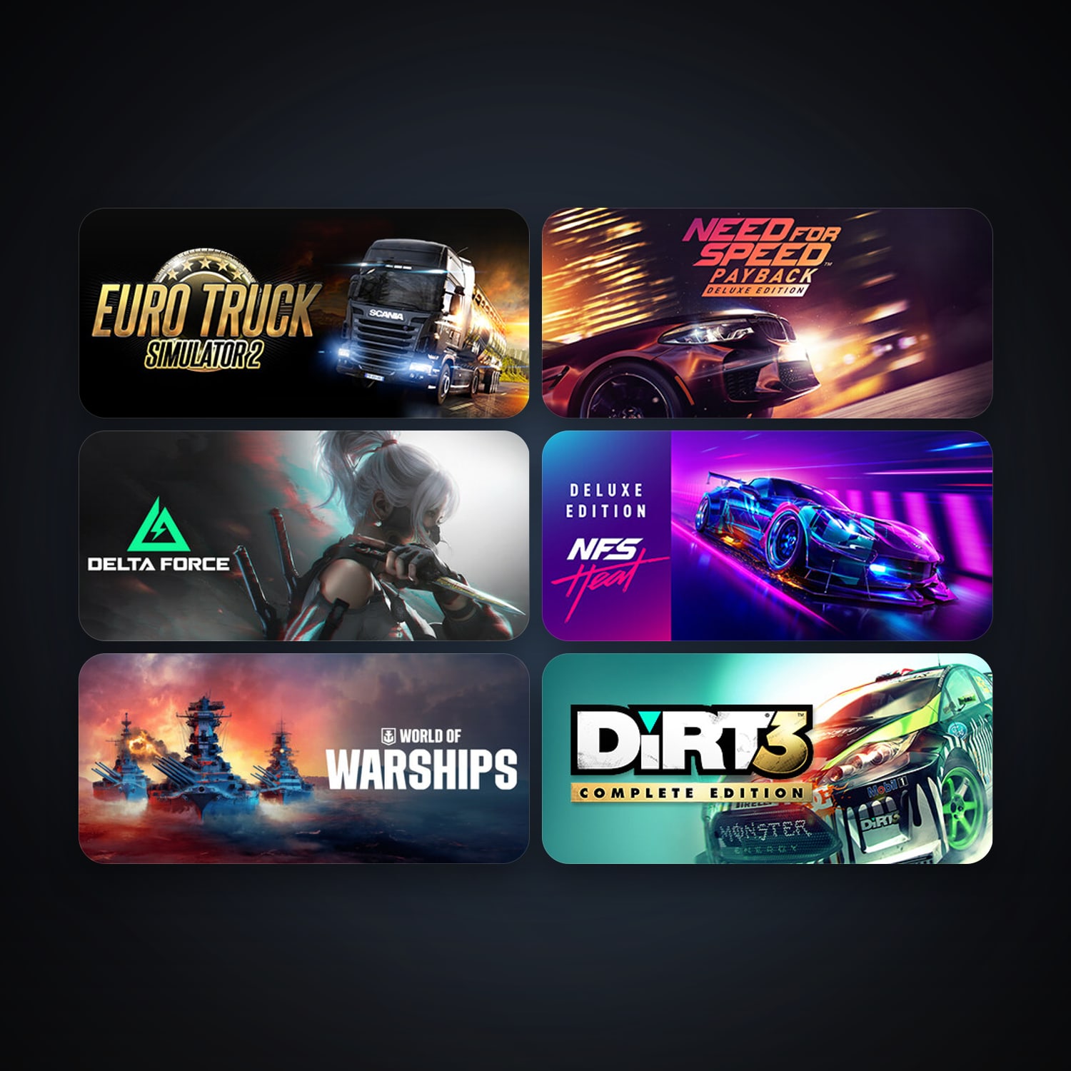 Free CS2 (No Prime) + Euro Truck Simulator 2, 36 games, clean — HabibiAccounts