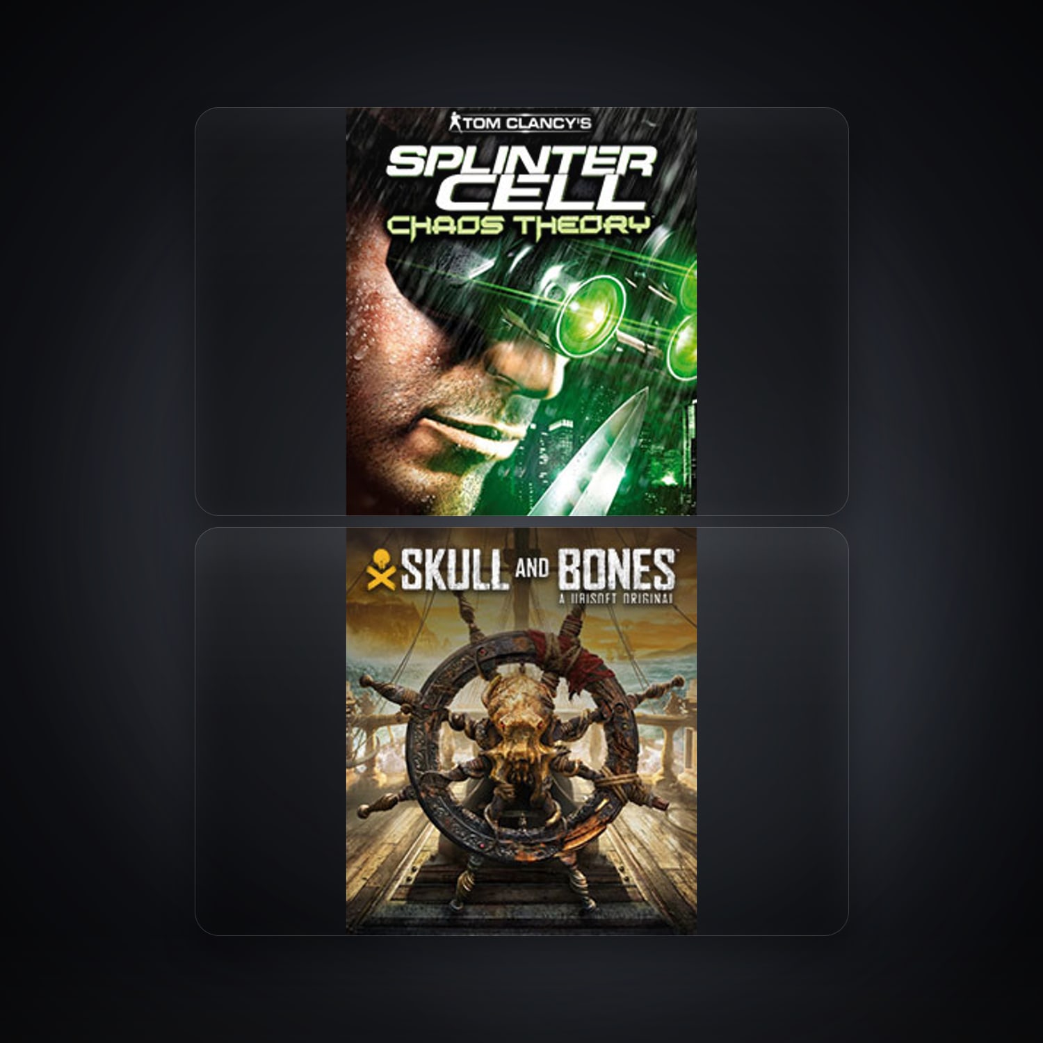 Ubisoft Tom Clancy's Splinter Cell Chaos Theory + Skull and Bones — PL — HabibiAccounts