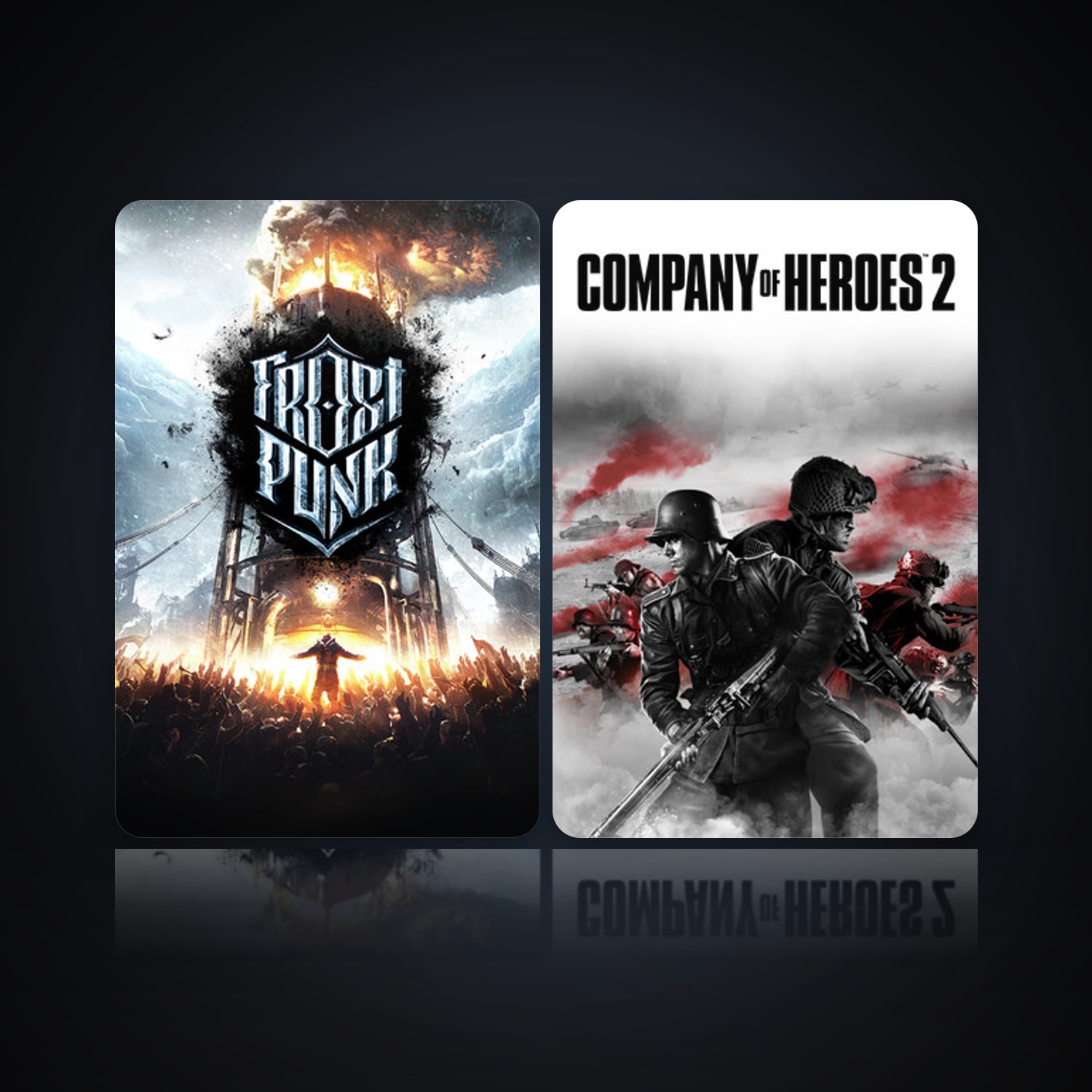 Frostpunk & Company of Heroes 2 — HabibiAccounts