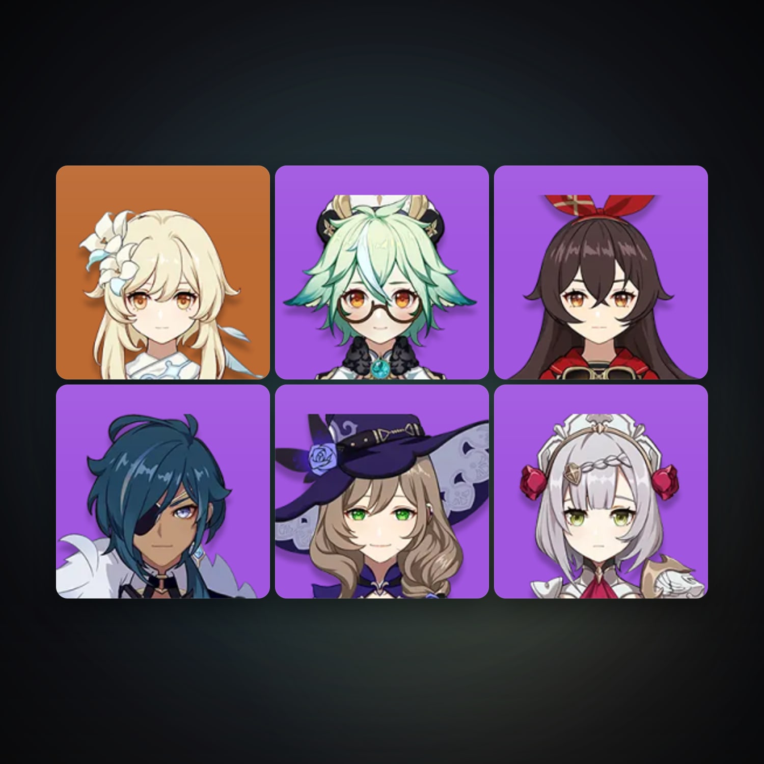 Genshin Impact | AR 17 | 6 Chars — HabibiAccounts