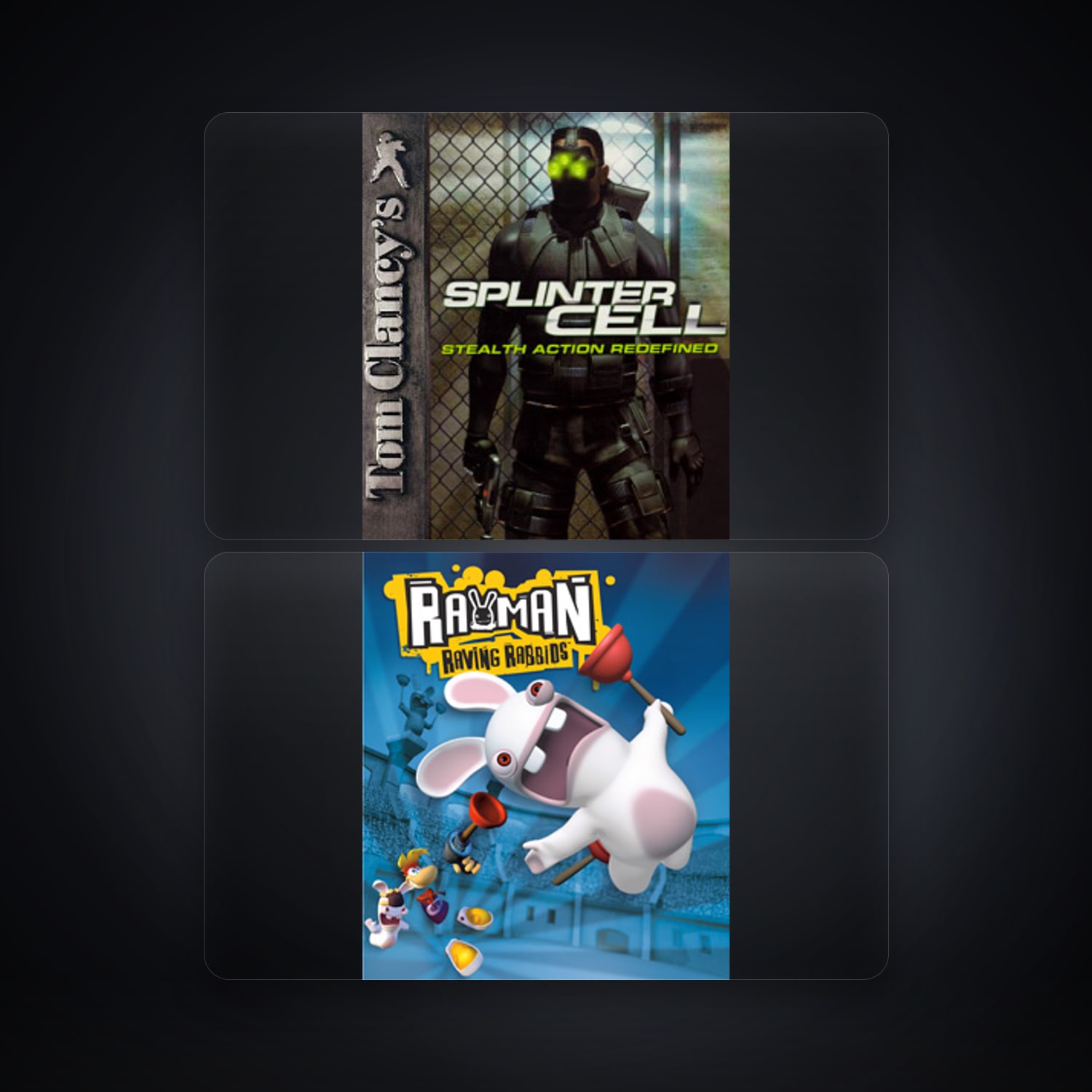 Ubisoft account — Tom Clancy's Splinter Cell + Rayman Raving Rabbids — BR — HabibiAccounts