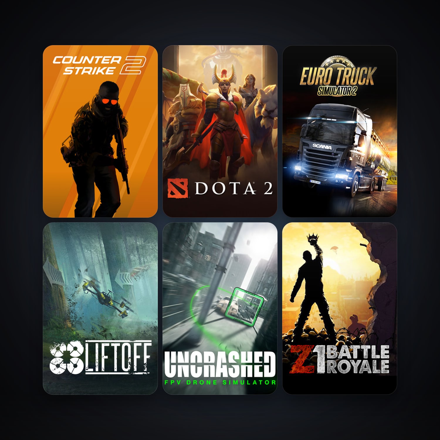 Dota 2 + CS2 Prime, 8 games, clean — HabibiAccounts