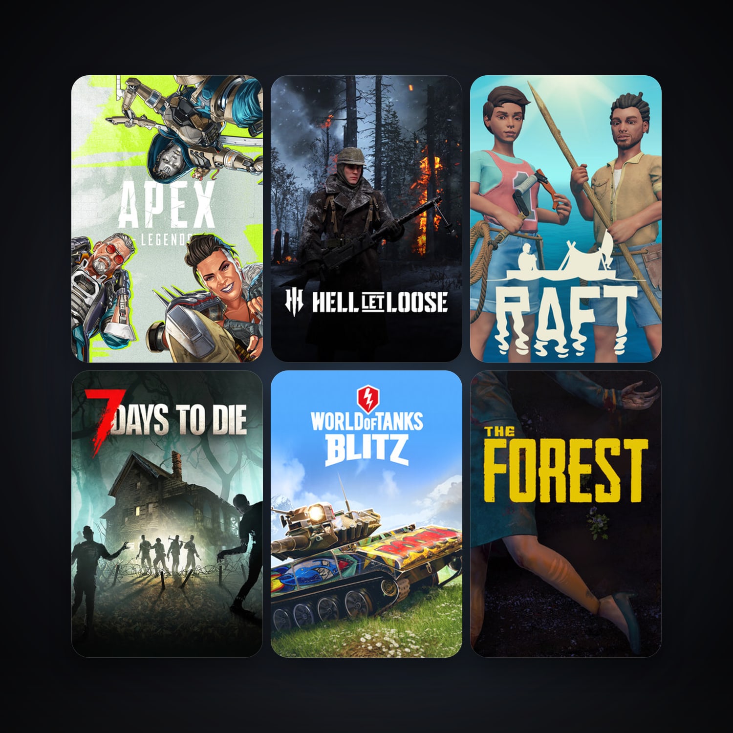 Free CS2 (No Prime) + The Forest, 13 games, clean — HabibiAccounts