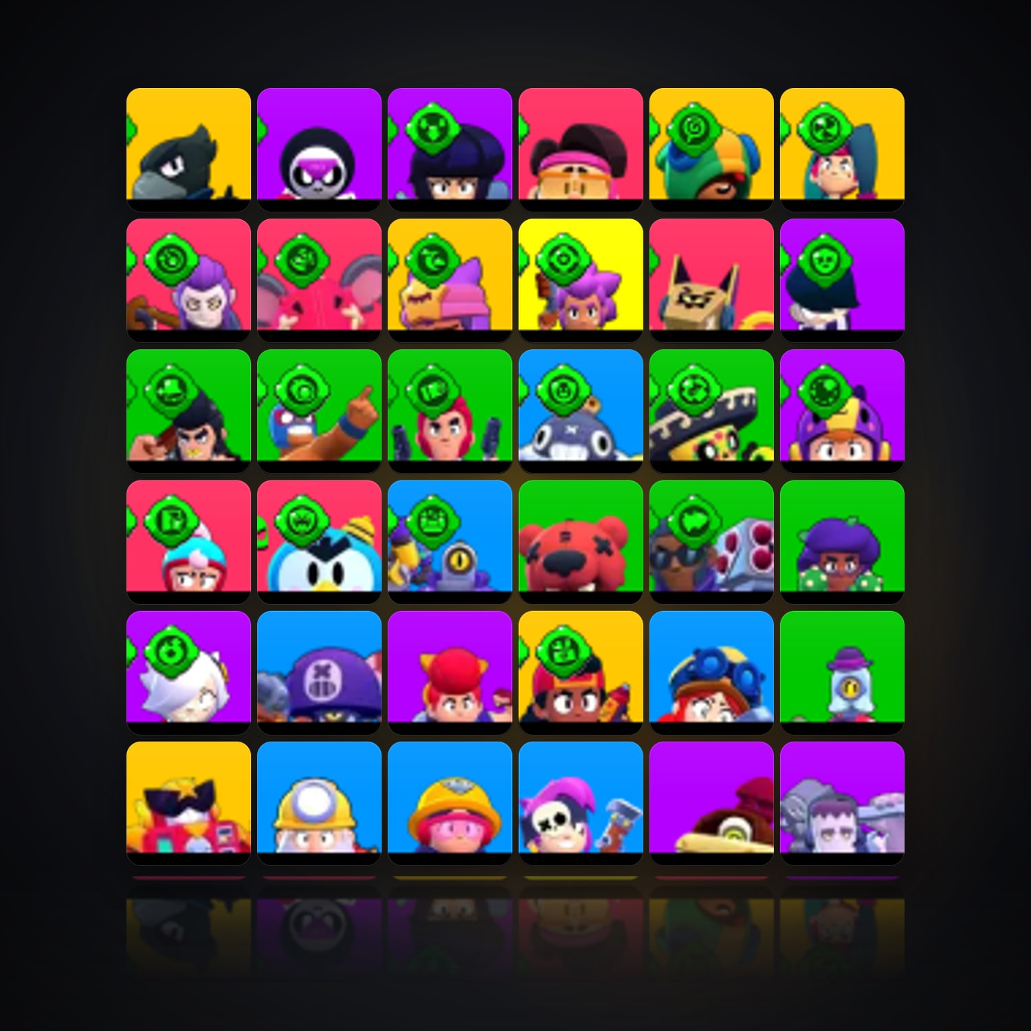 87 Brawlers | 28.5K Trophies — HabibiAccounts