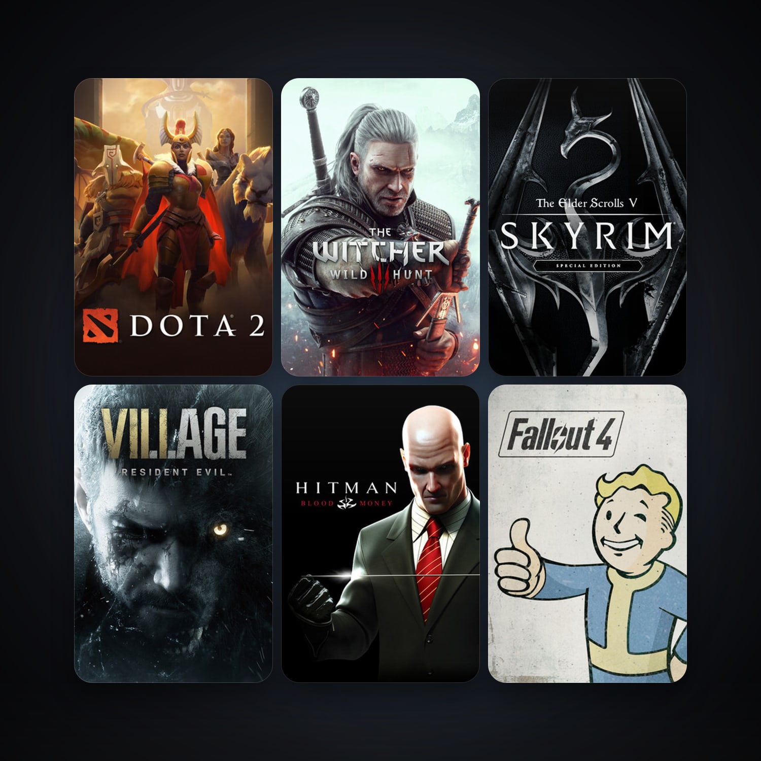 Dota 2 + Hitman 2: Silent Assassin, 13 games, clean — HabibiAccounts