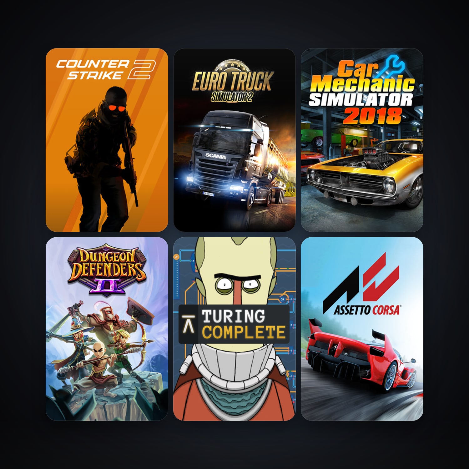 CS2 Prime + Garry's Mod, 21 games, Steam 13, clean — HabibiAccounts