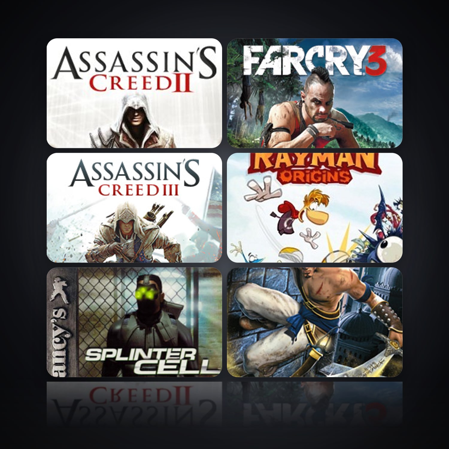 Assassin's Creed II & Far Cry 3 Deluxe Edition | 16 Games — HabibiAccounts