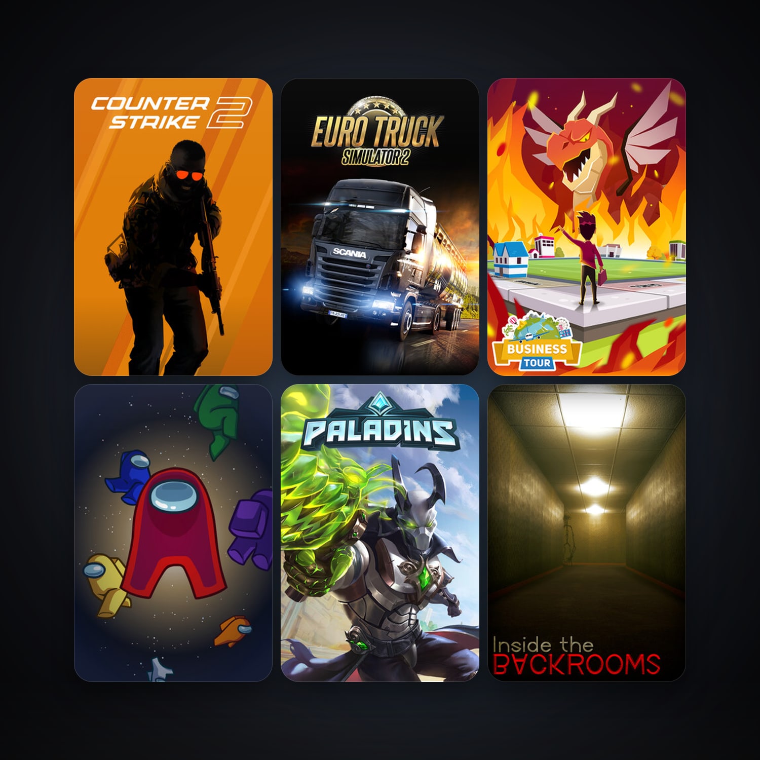 CS2 Prime + Euro Truck Simulator 2, 27 games, Steam 10, clean — HabibiAccounts