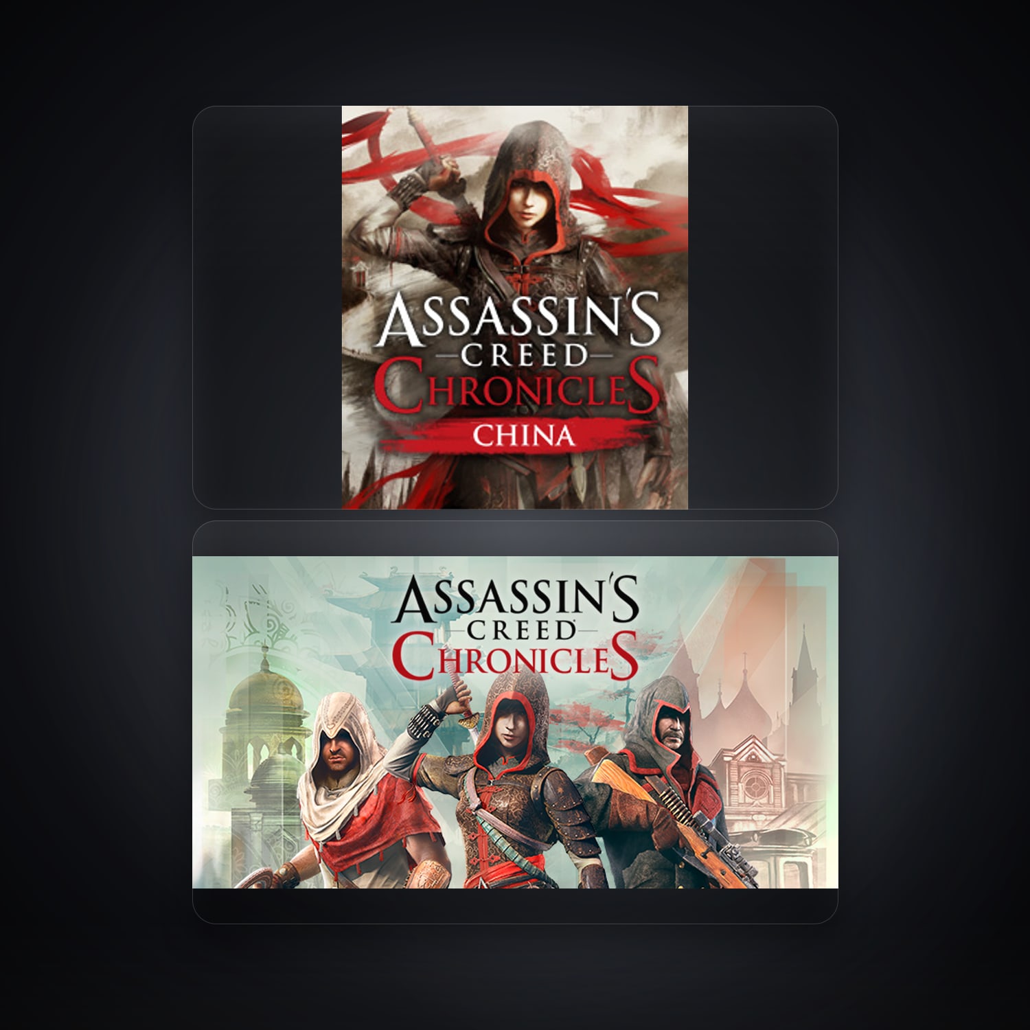 Assassin's Creed Chronicles China & Assassin’s Creed Chronicles India | 3 Games — HabibiAccounts