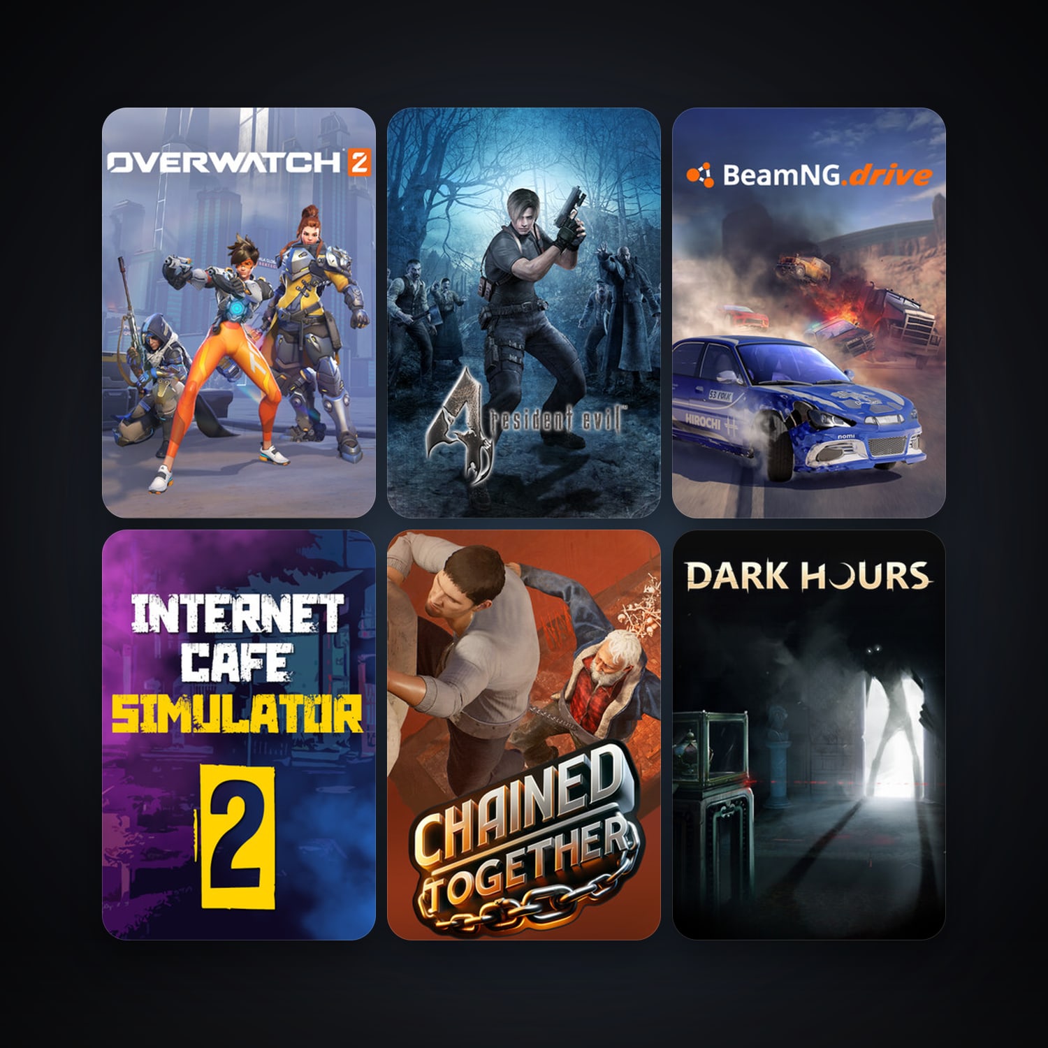 Assetto Corsa + resident evil 4 (2005), 20 games, clean — HabibiAccounts