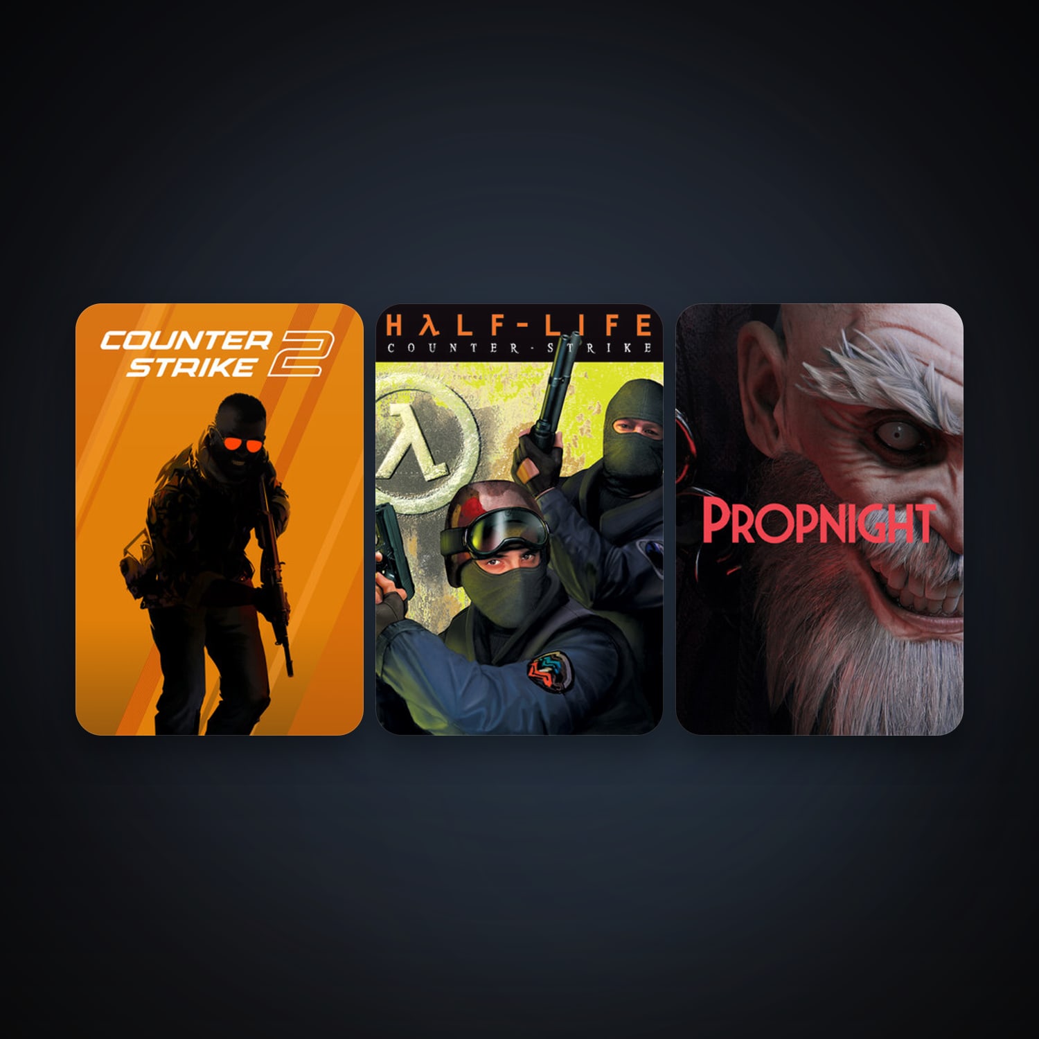 Counter-Strike + CS2 Prime, 7 games, clean — HabibiAccounts