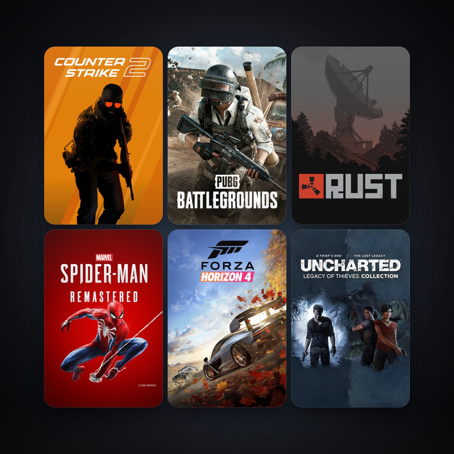 CS2 Prime + Rust, 33 games, clean — HabibiAccounts