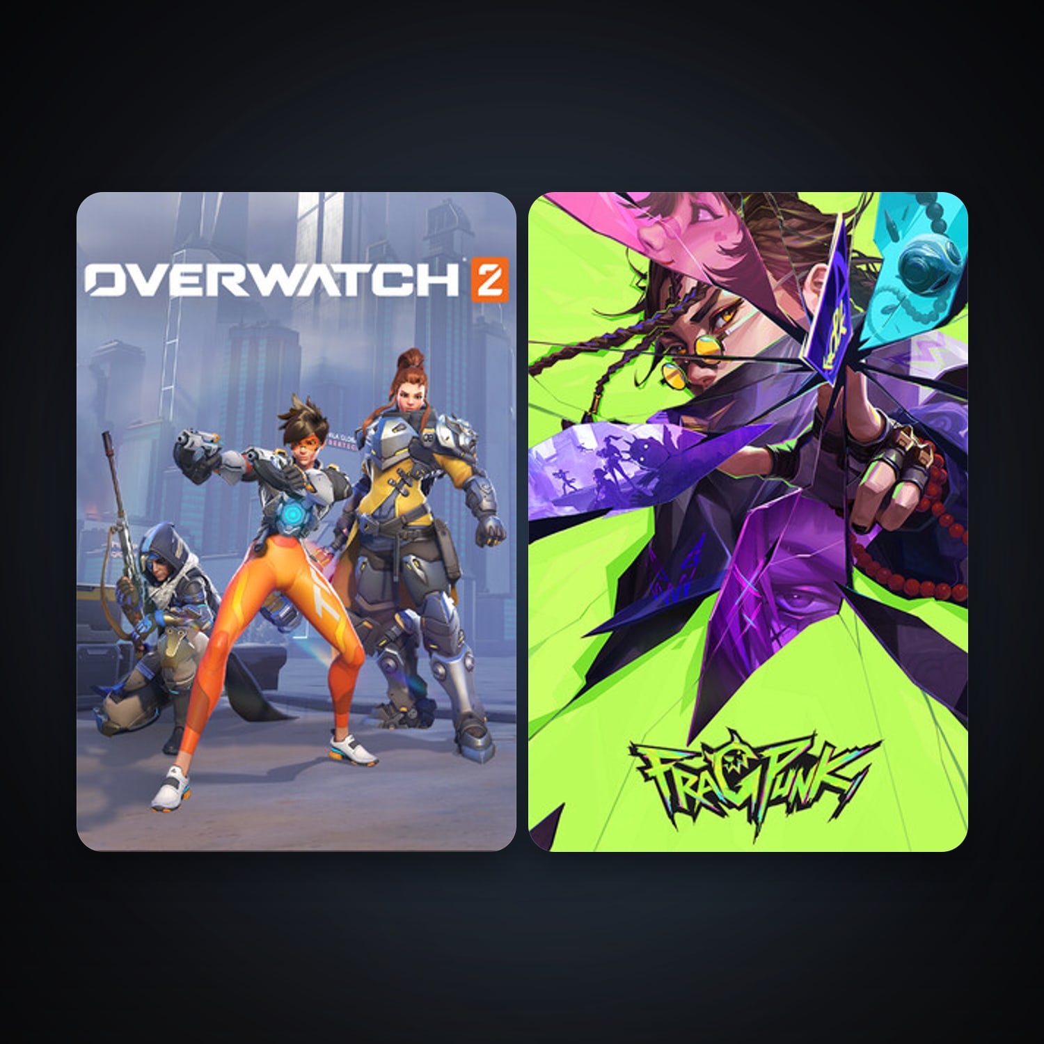 Overwatch 2 + FragPunk, 9 games, clean — HabibiAccounts