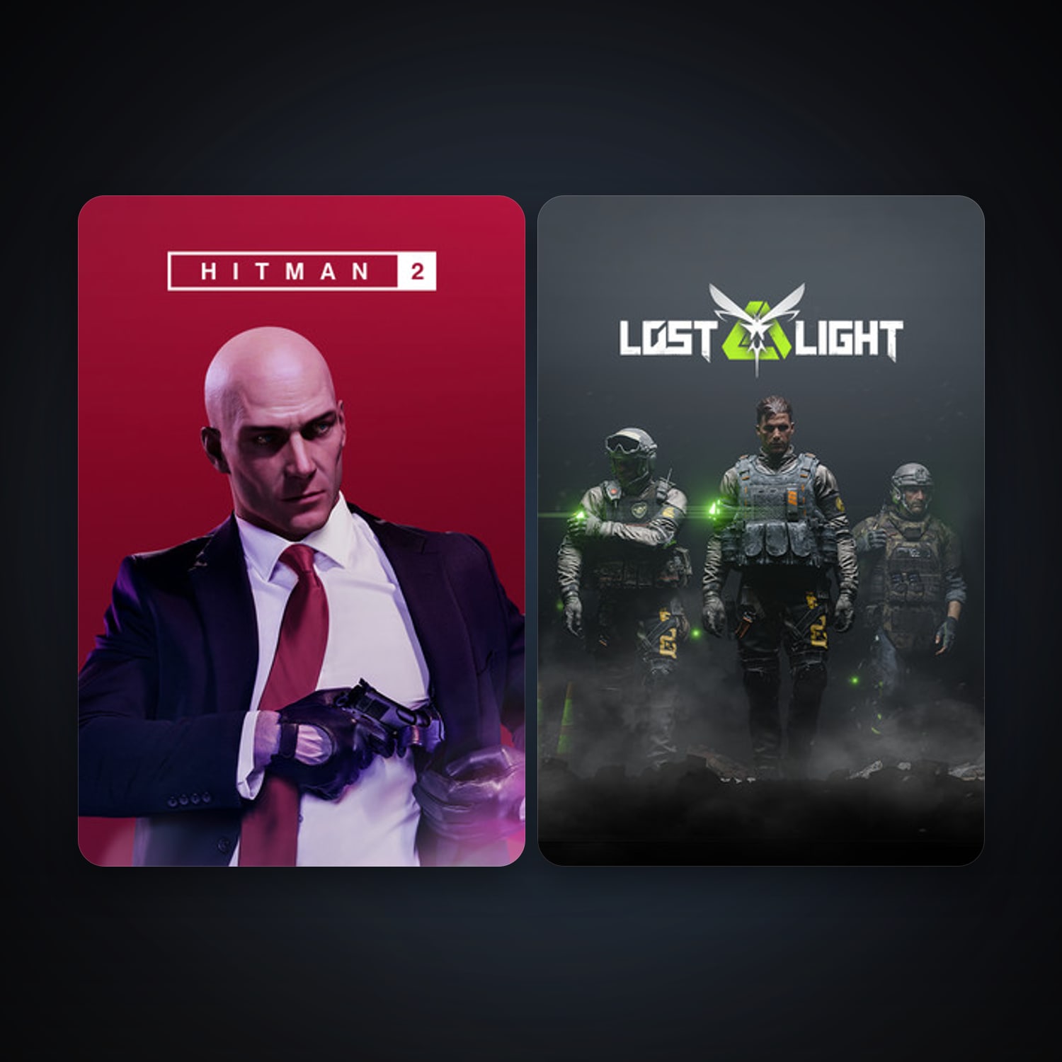 HITMAN 2 + Lost Light, 4 games, clean — HabibiAccounts