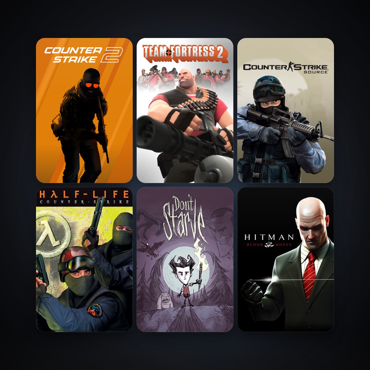 Counter-Strike + Day of Defeat, 39 games, Steam 11, clean — HabibiAccounts