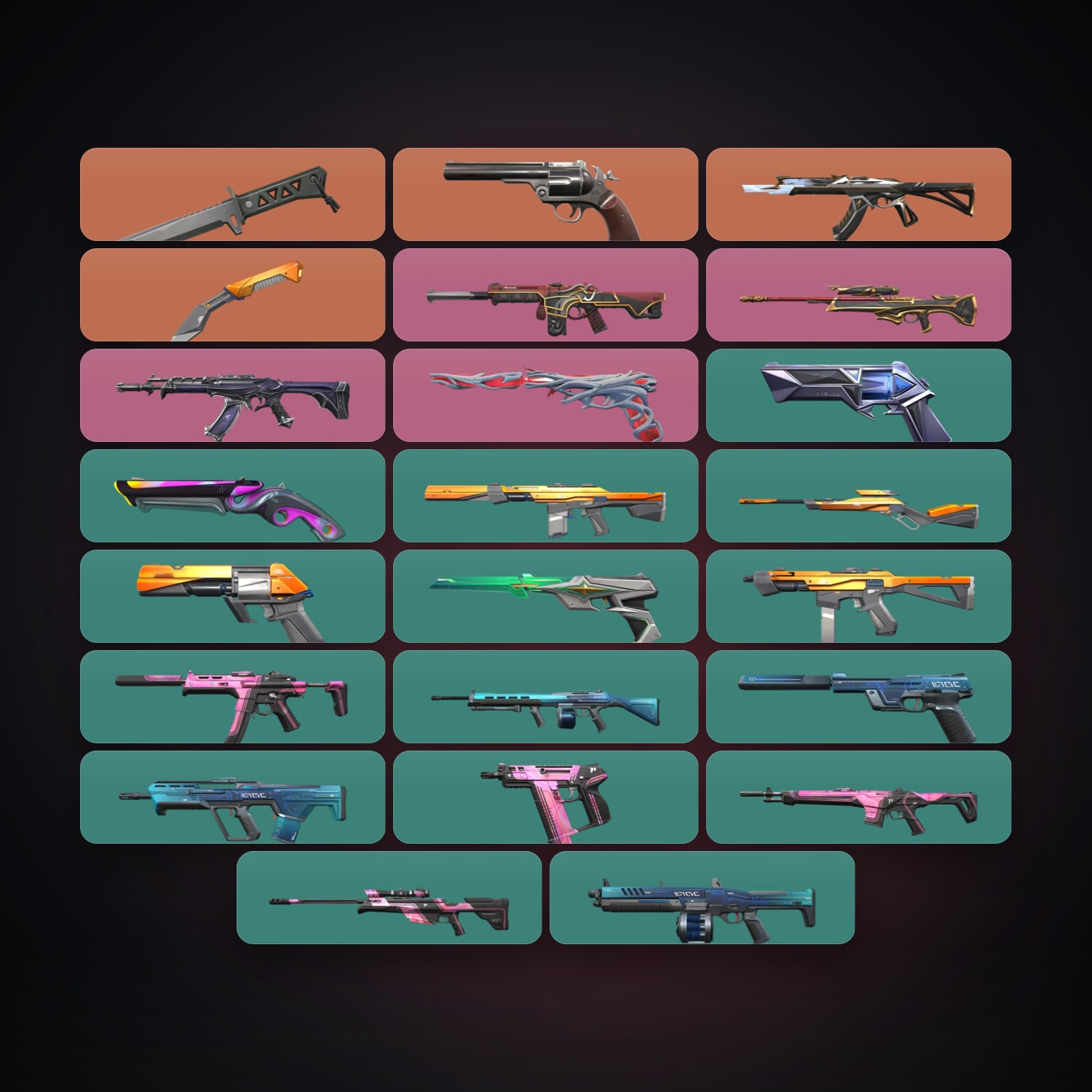 EU Silver 3 locker — 2 knives, 23 skins, lvl 130 — HabibiAccounts