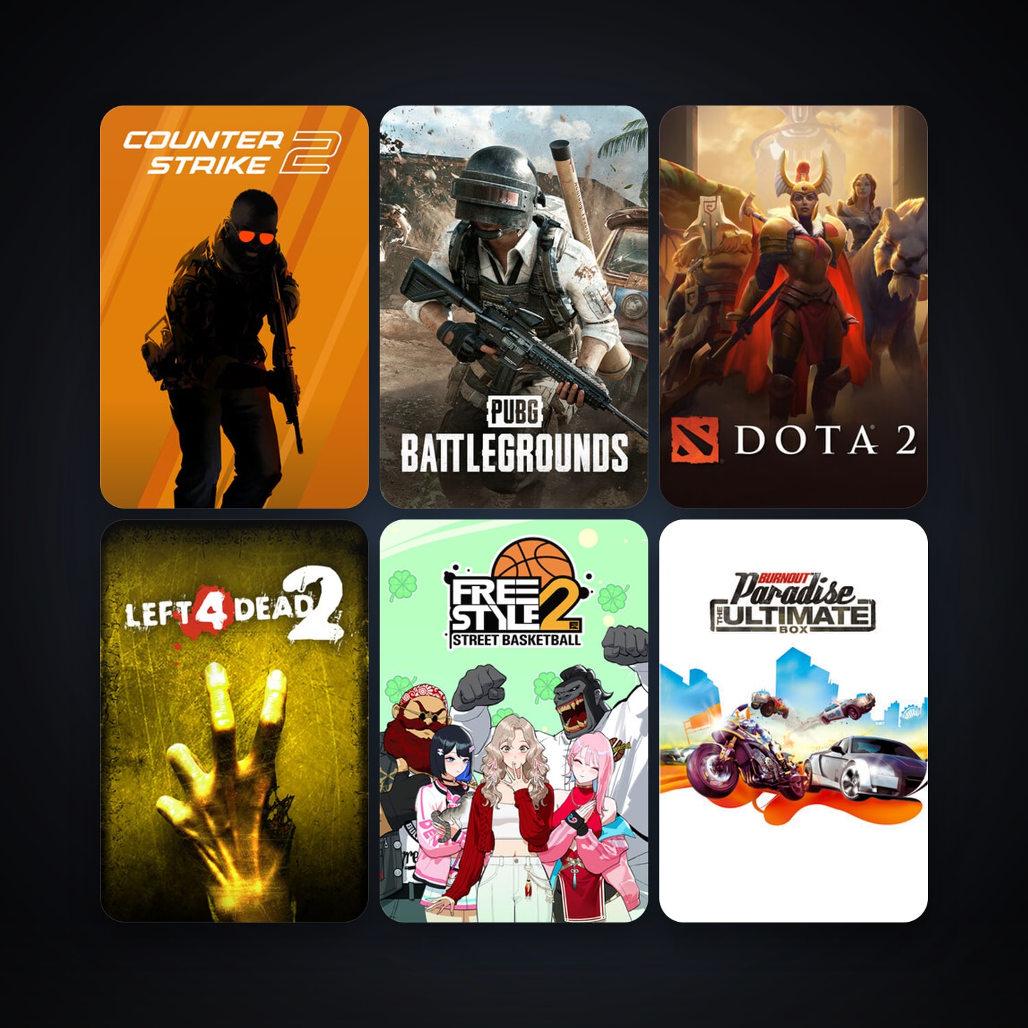 Left 4 Dead 2 + Dota 2, 26 games, clean — HabibiAccounts