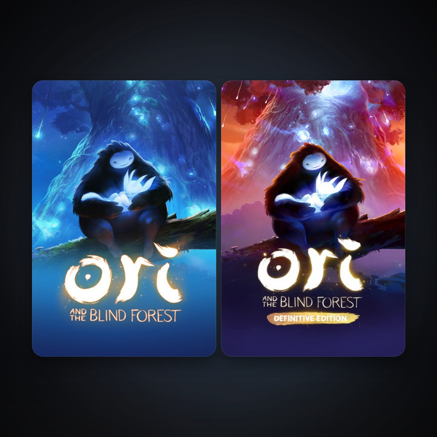 Ori and the Blind Forest + Ori and the Blind Forest: Definitive Edition, 2 games, clean — HabibiAccounts