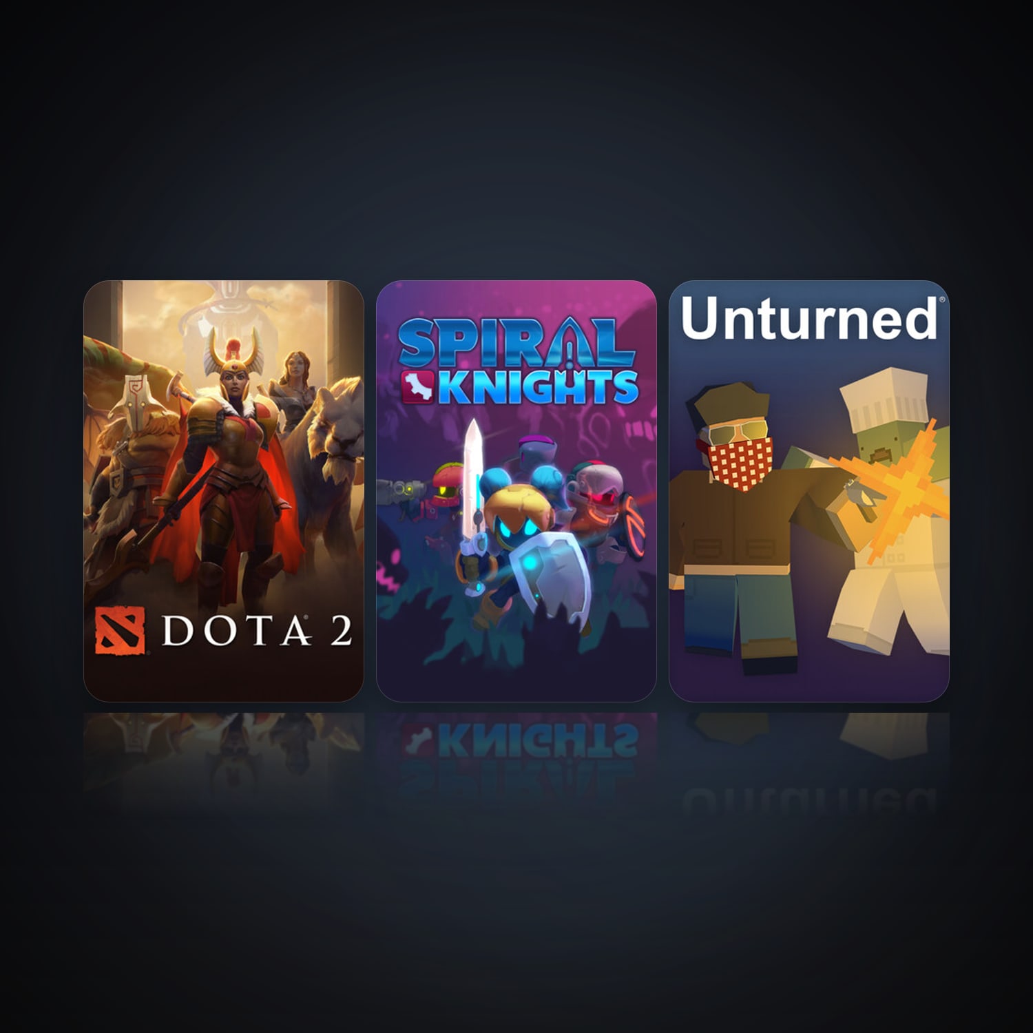 Dota 2 & Spiral Knights — HabibiAccounts