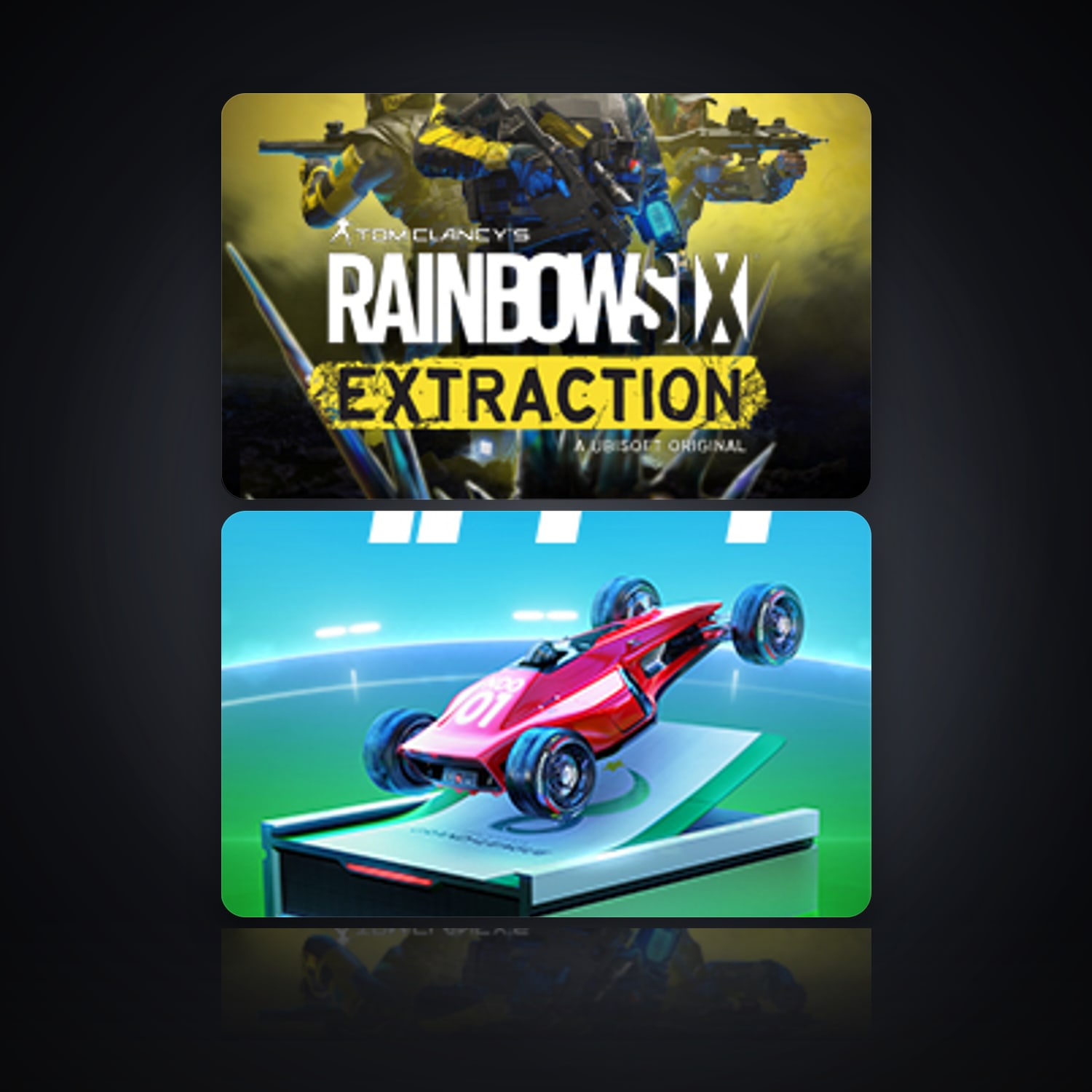Tom Clancy's Rainbow Six Extraction & Trackmania | 2 Games — HabibiAccounts