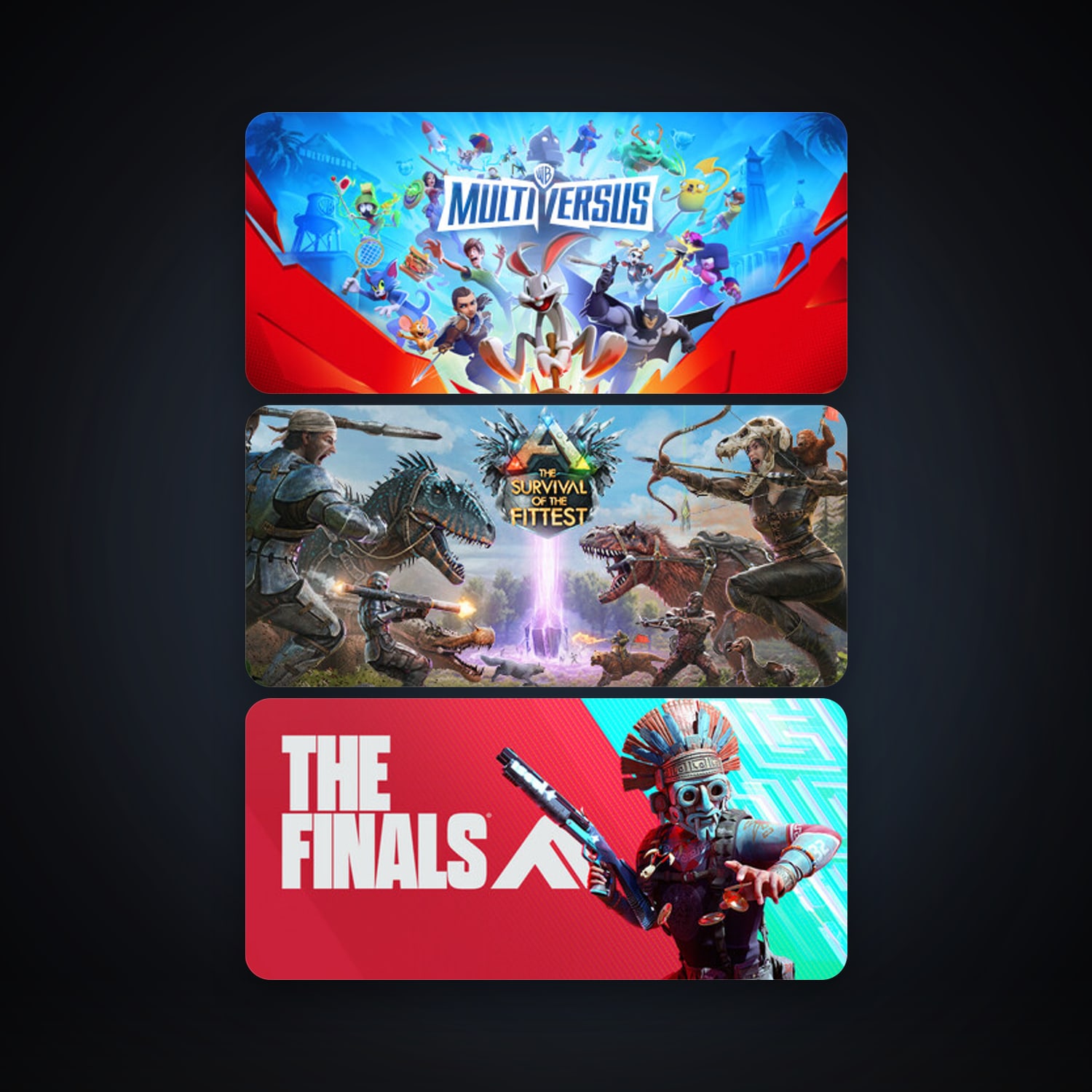 MultiVersus & ARK: The Survival Of The Fittest | Clean — HabibiAccounts