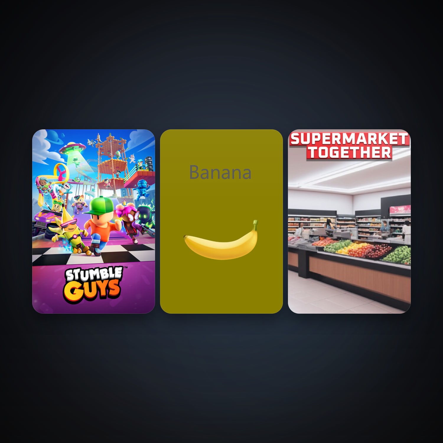 Steam account: Stumble Guys + Supermarket Together, 9 games, clean — HabibiAccounts