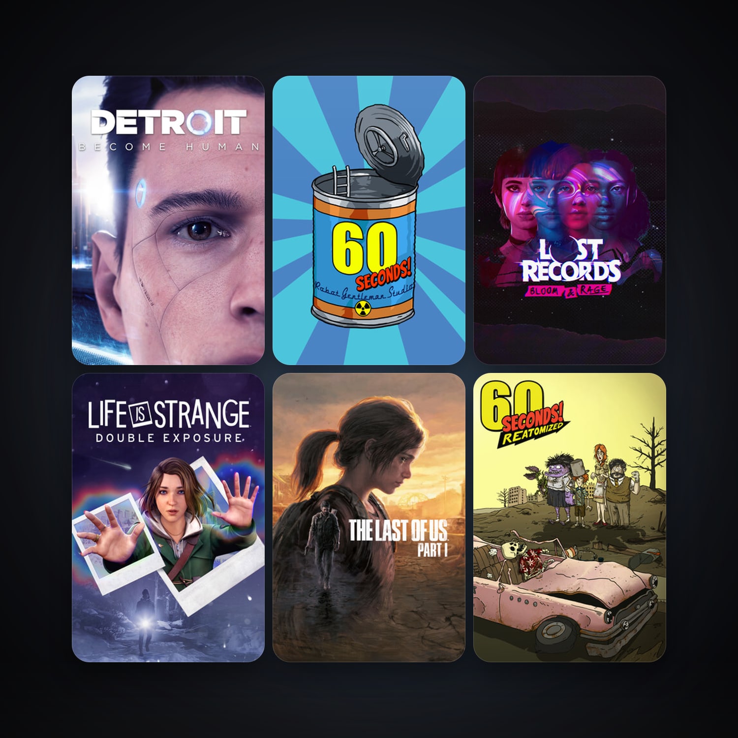 60 Seconds! + 60 Seconds! Reatomized, 6 games, clean — HabibiAccounts