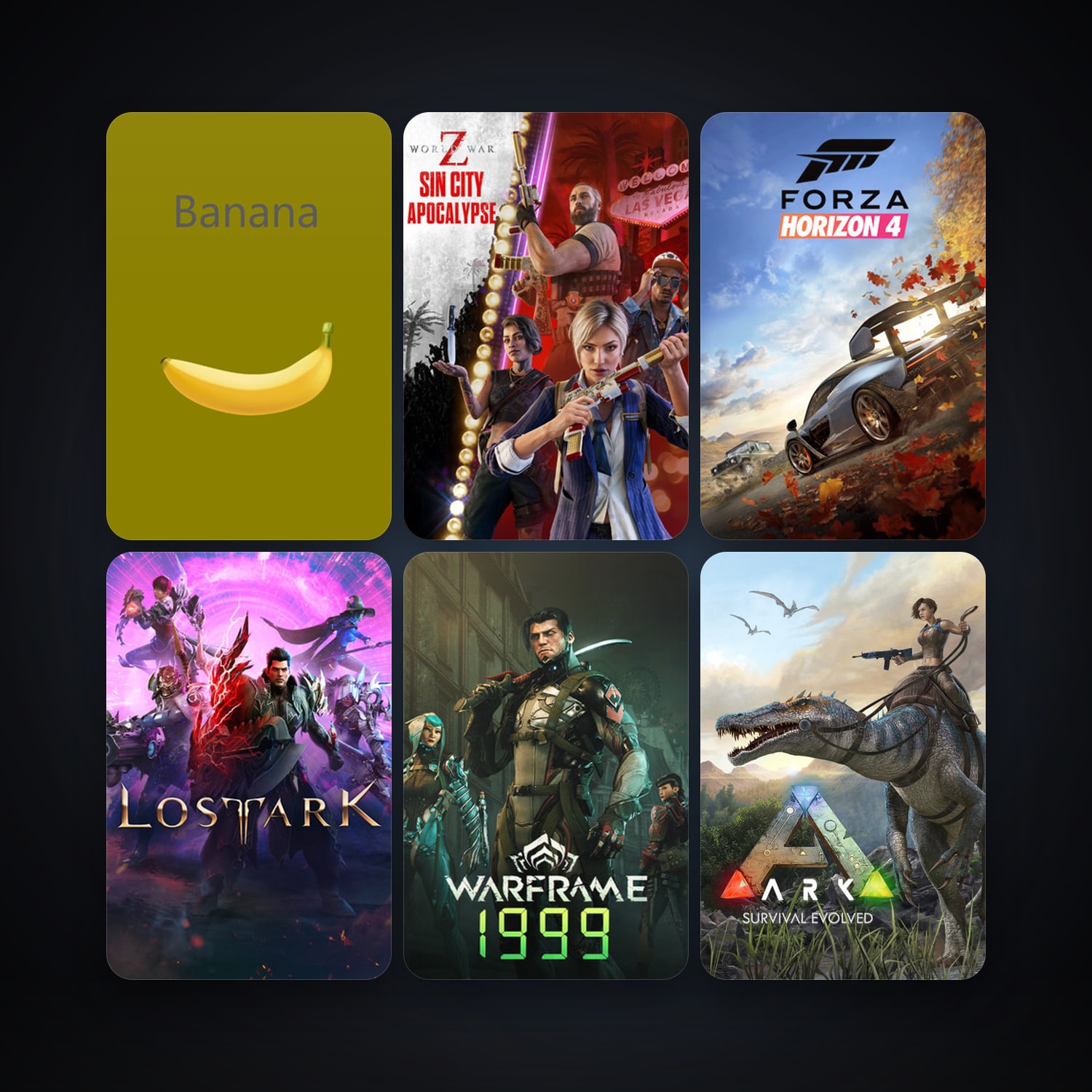 Warframe + ARK: Survival Evolved, 9 games, clean — HabibiAccounts