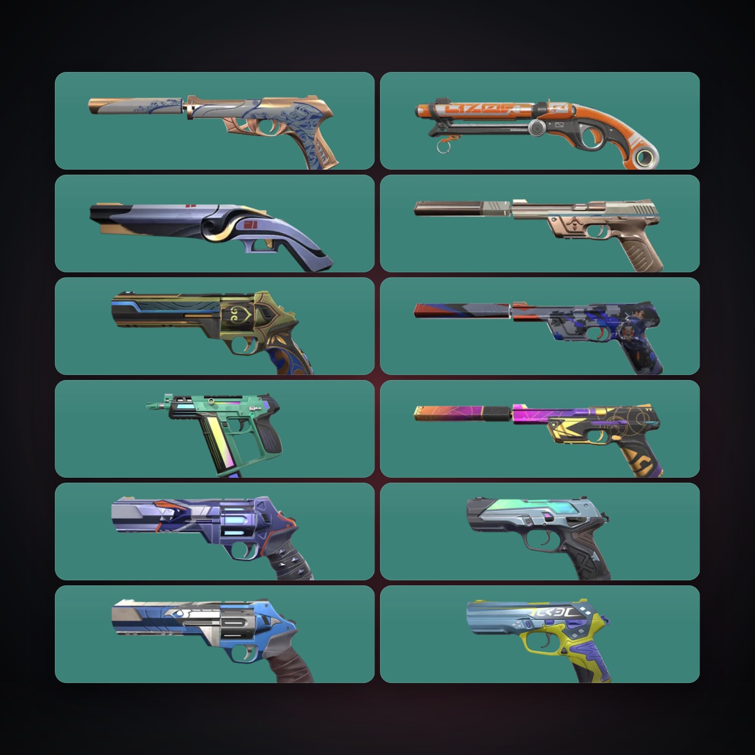 AP Silver 1 locker — 12 skins, lvl 178 — HabibiAccounts