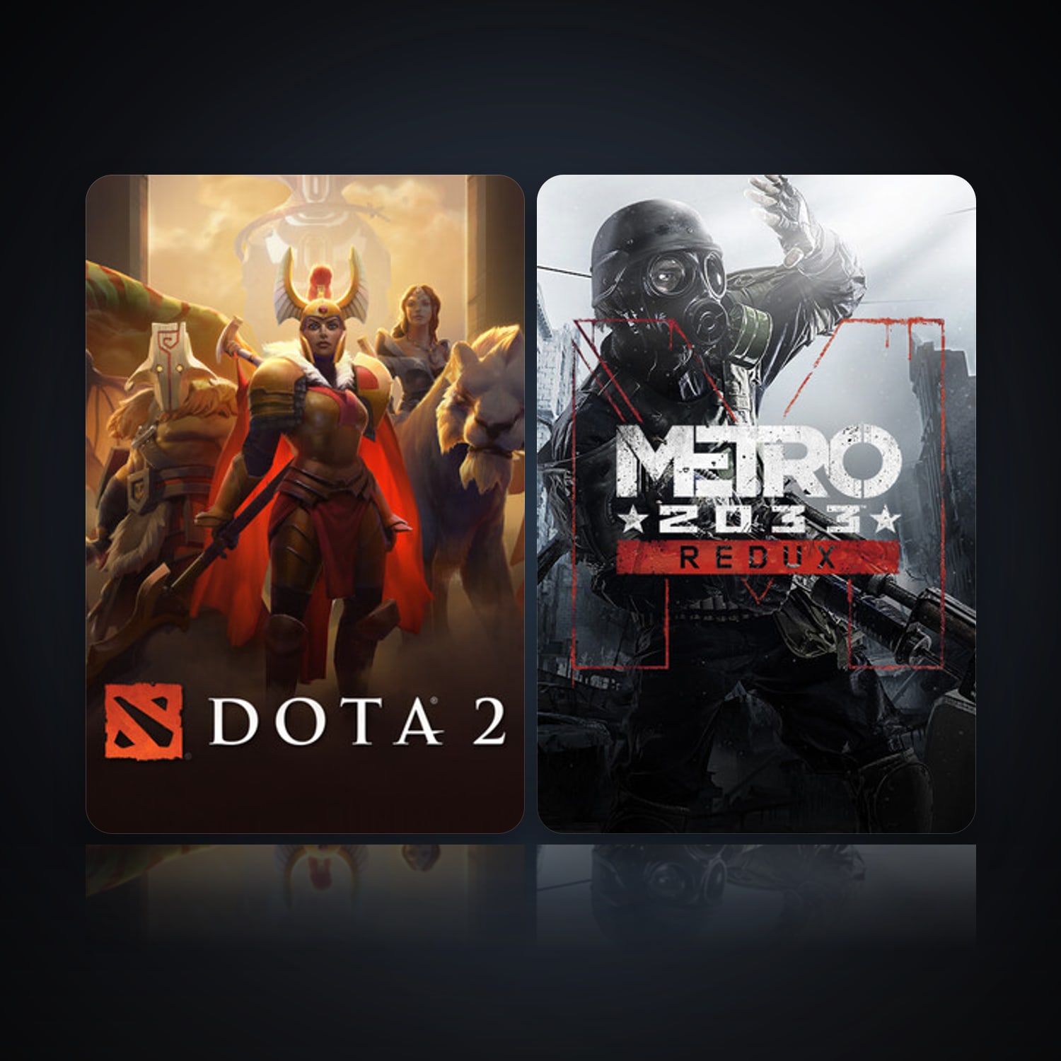 Dota 2 & Metro 2033 Redux — HabibiAccounts