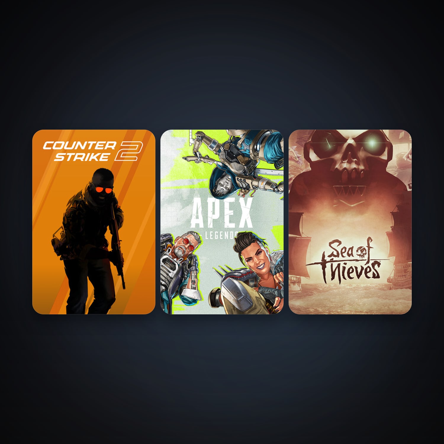 CS2 Prime & Sea of Thieves | 10 Games | Clean — HabibiAccounts