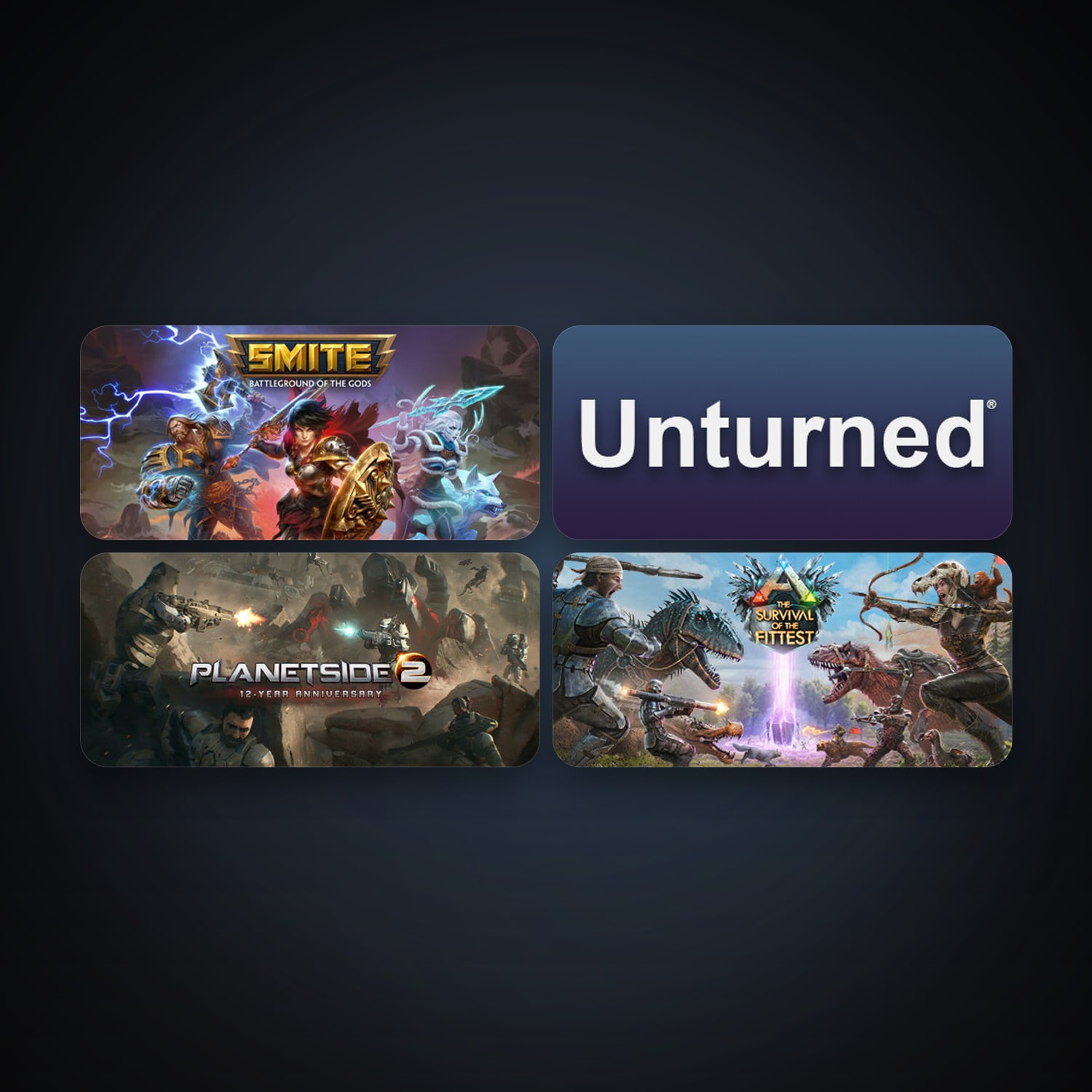 PlanetSide 2 + Unturned, 21 games, clean — HabibiAccounts