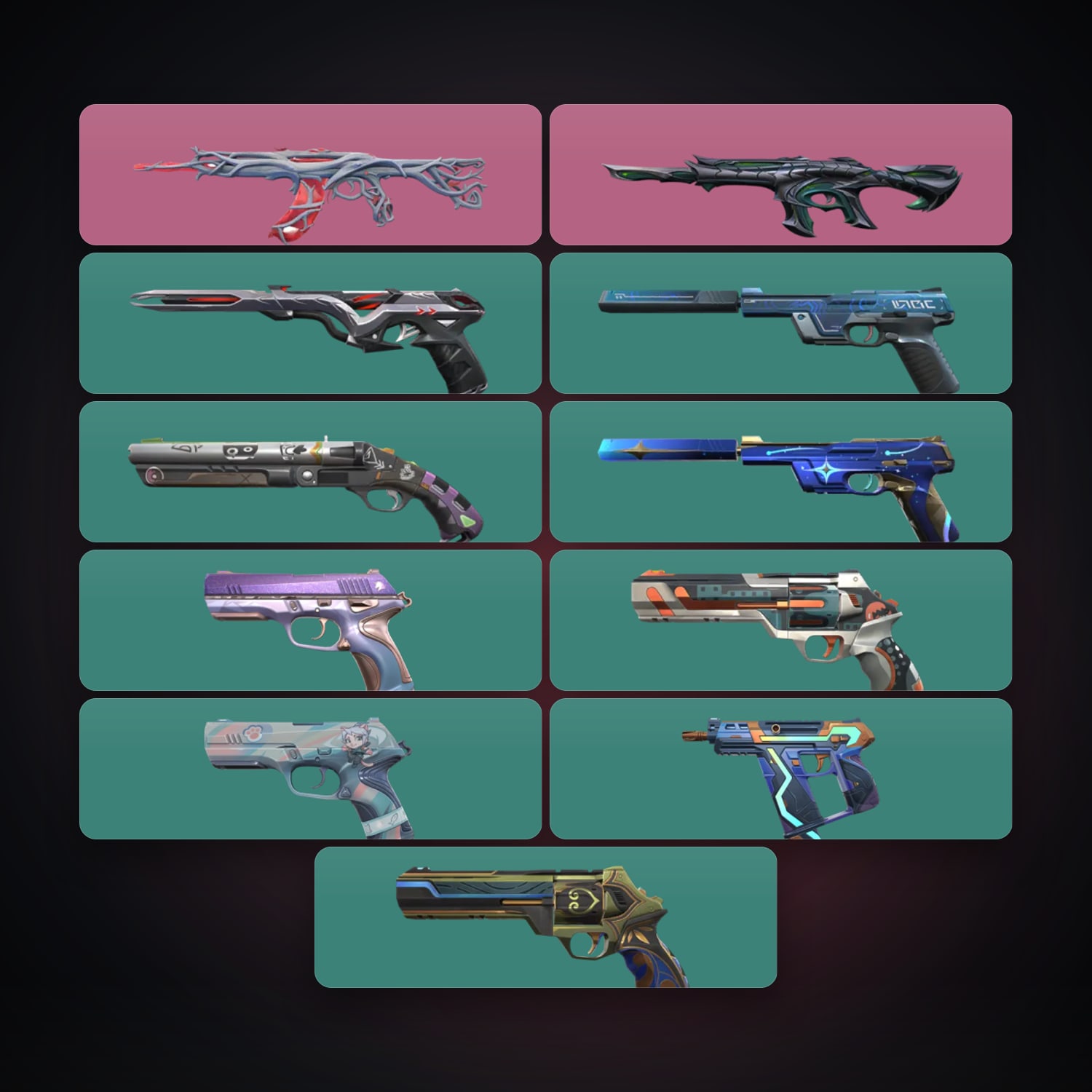AP Diamond 3 locker — 11 skins, lvl 227 — HabibiAccounts