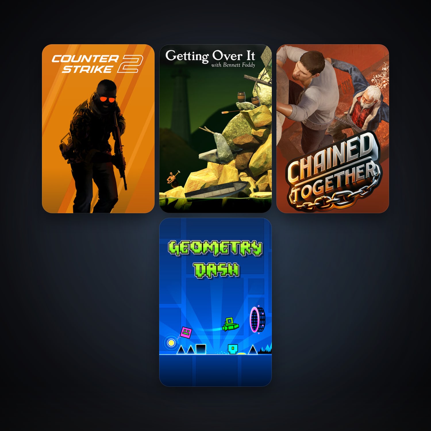 Portal 2 + CS2 Prime, 5 games, clean — HabibiAccounts
