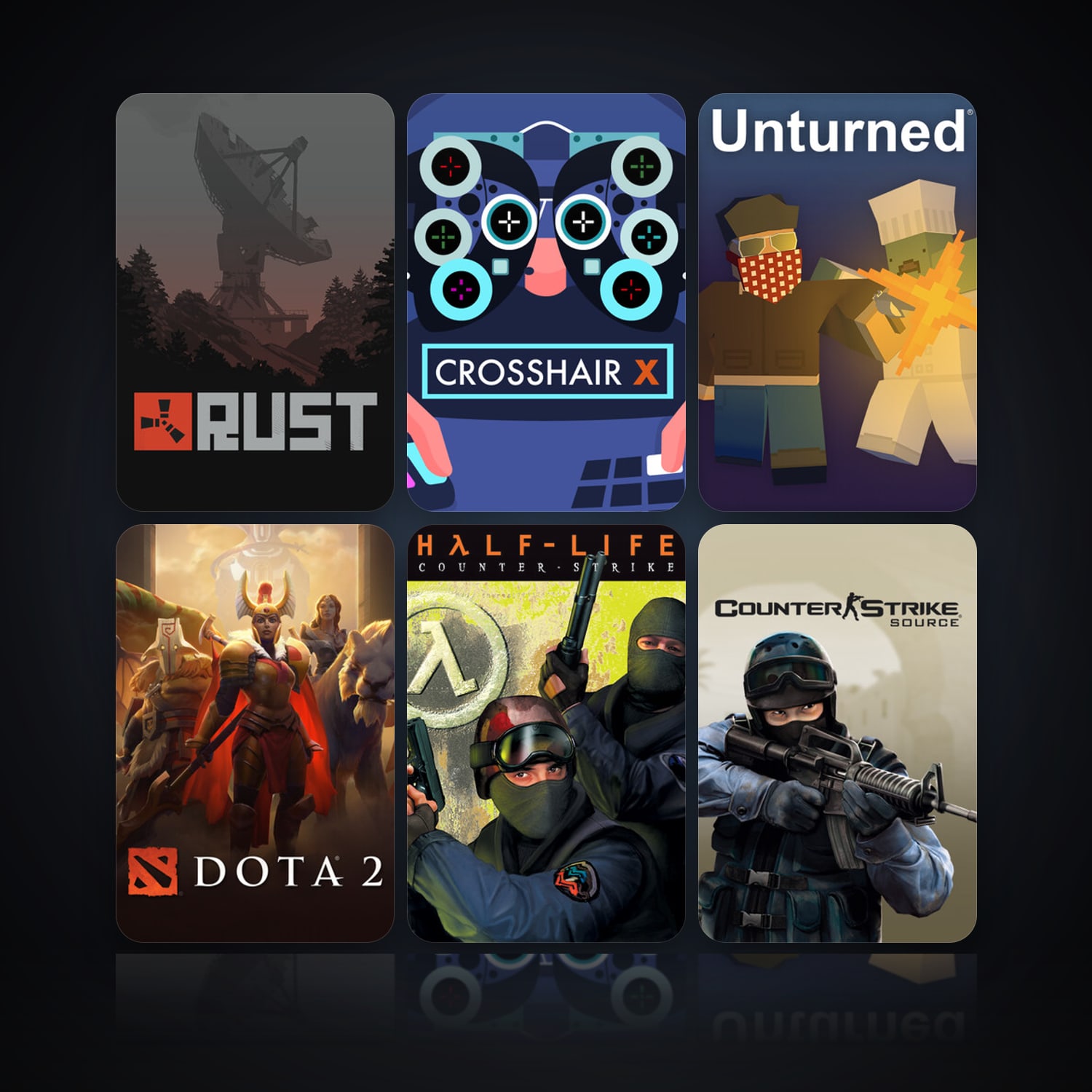 Rust & Crosshair X | 19 Games | Has VAC — HabibiAccounts