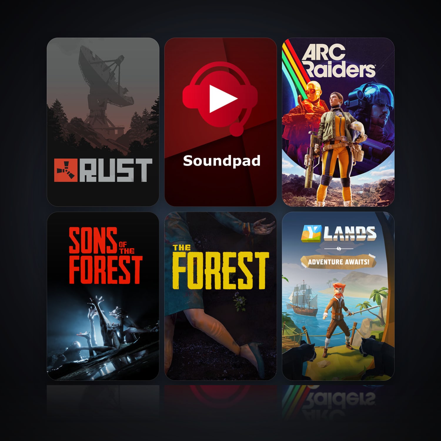 Rust & Soundpad | 74 Games | Clean — HabibiAccounts
