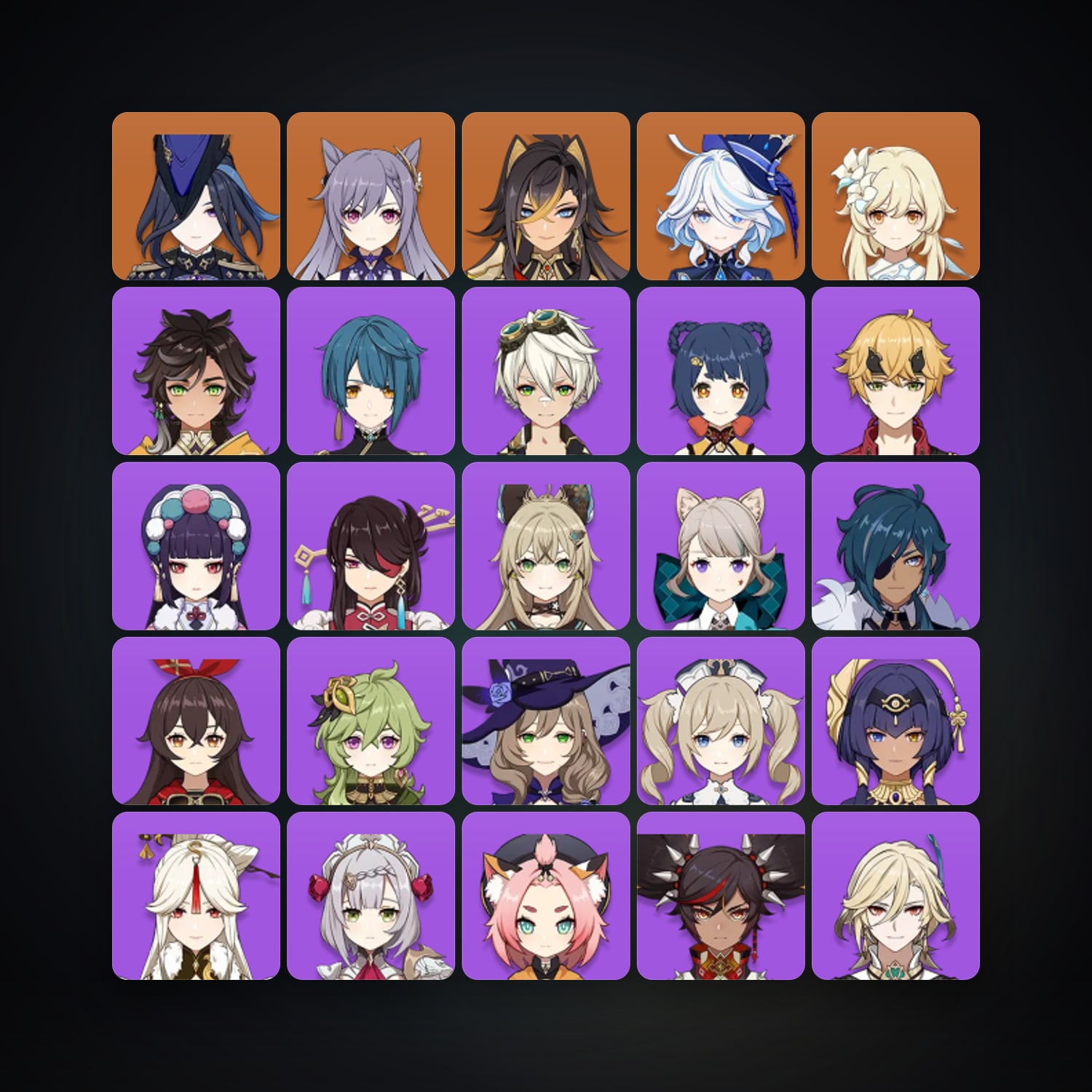 Genshin Impact | AR 53 | 27 Chars | 4× 5★ — HabibiAccounts