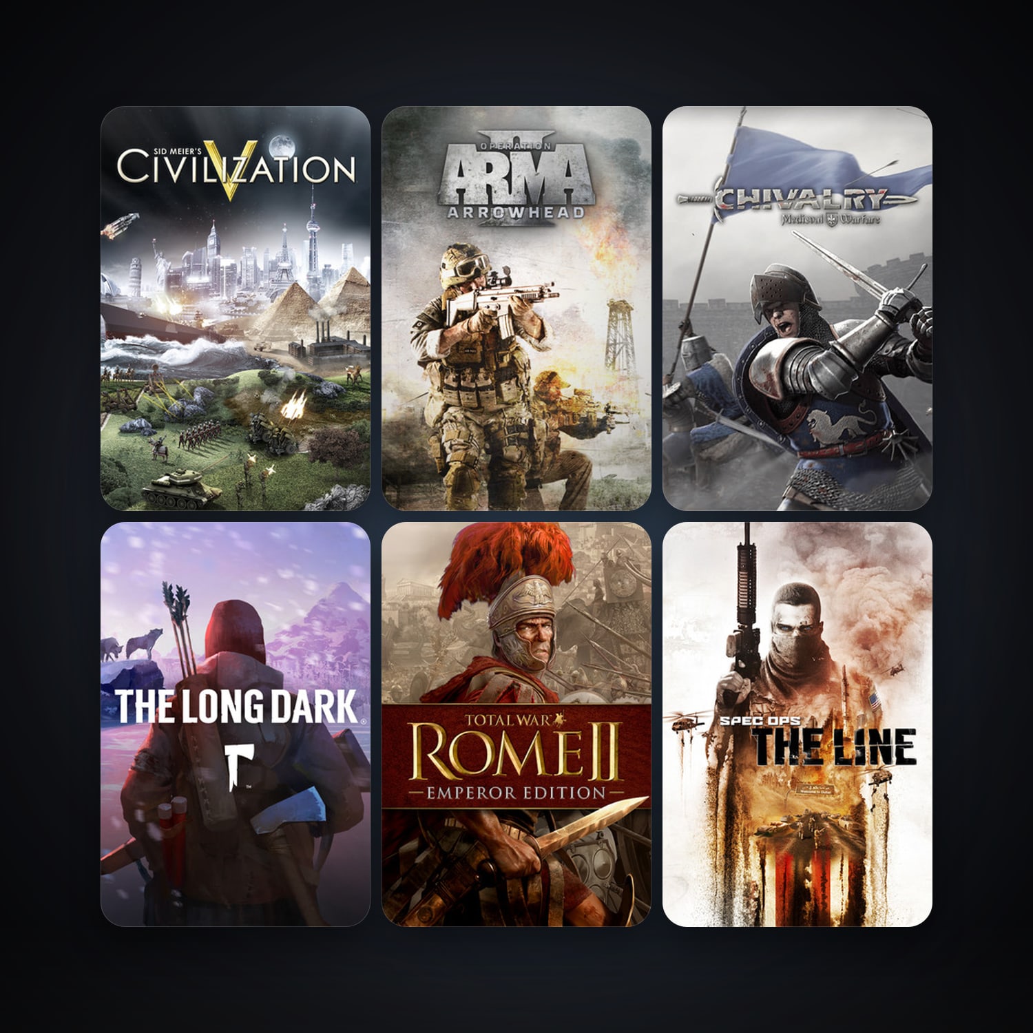 Portal + Sid Meier's Civilization V, 21 games, clean — HabibiAccounts