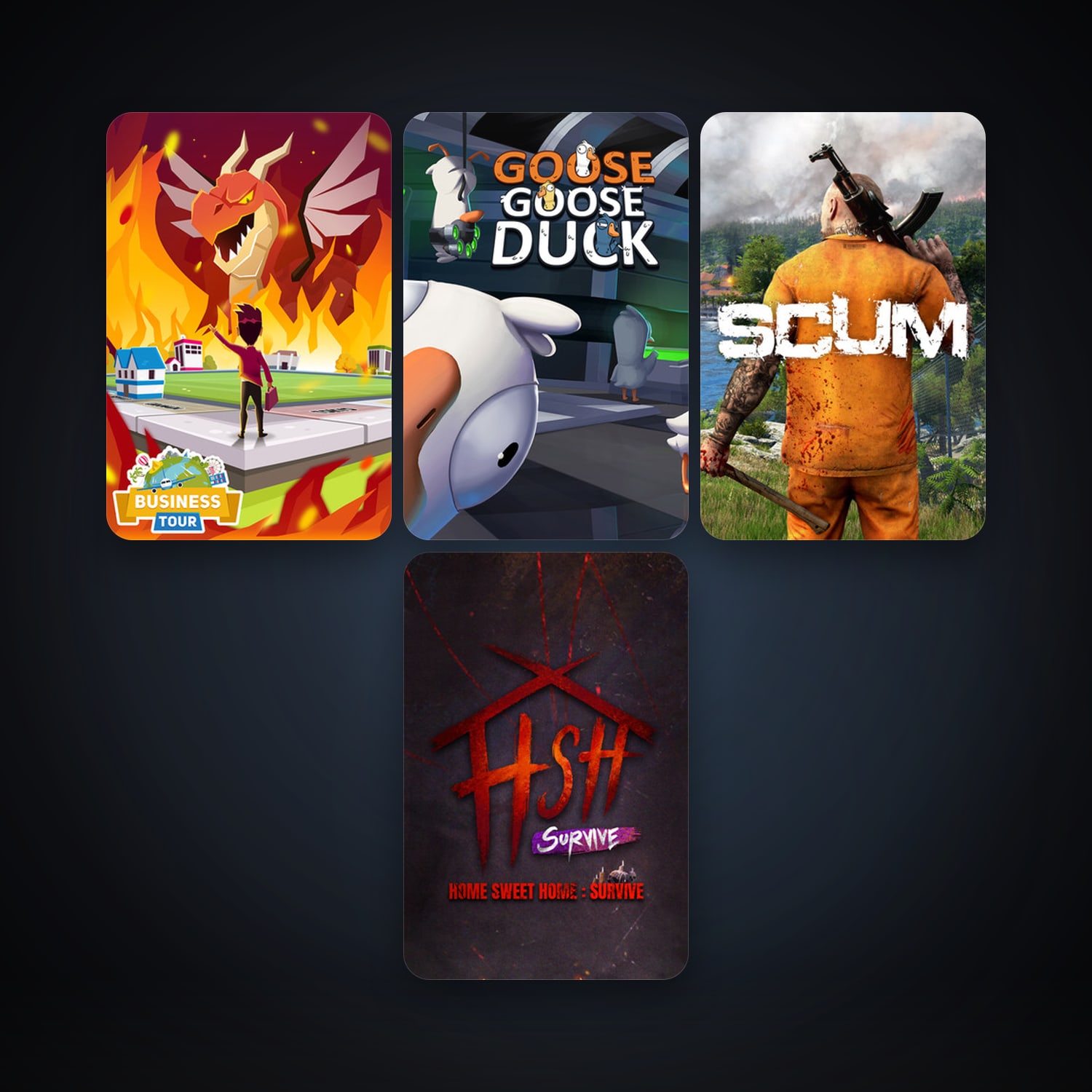 Business Tour - Board Game with Online Multiplayer + SCUM, 12 games, clean — HabibiAccounts
