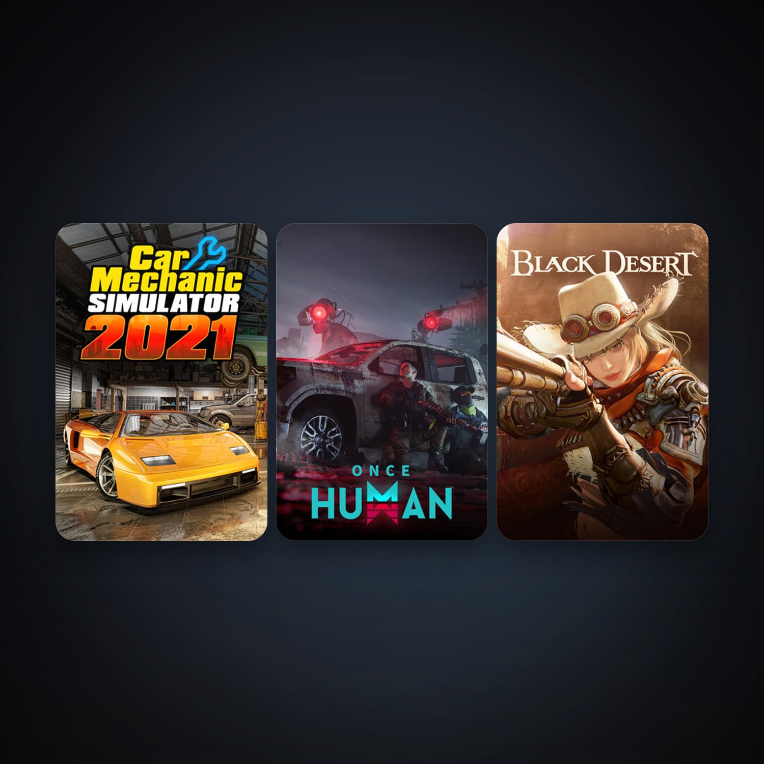 Free CS2 (No Prime) + Black Desert Online, 7 games, clean — HabibiAccounts