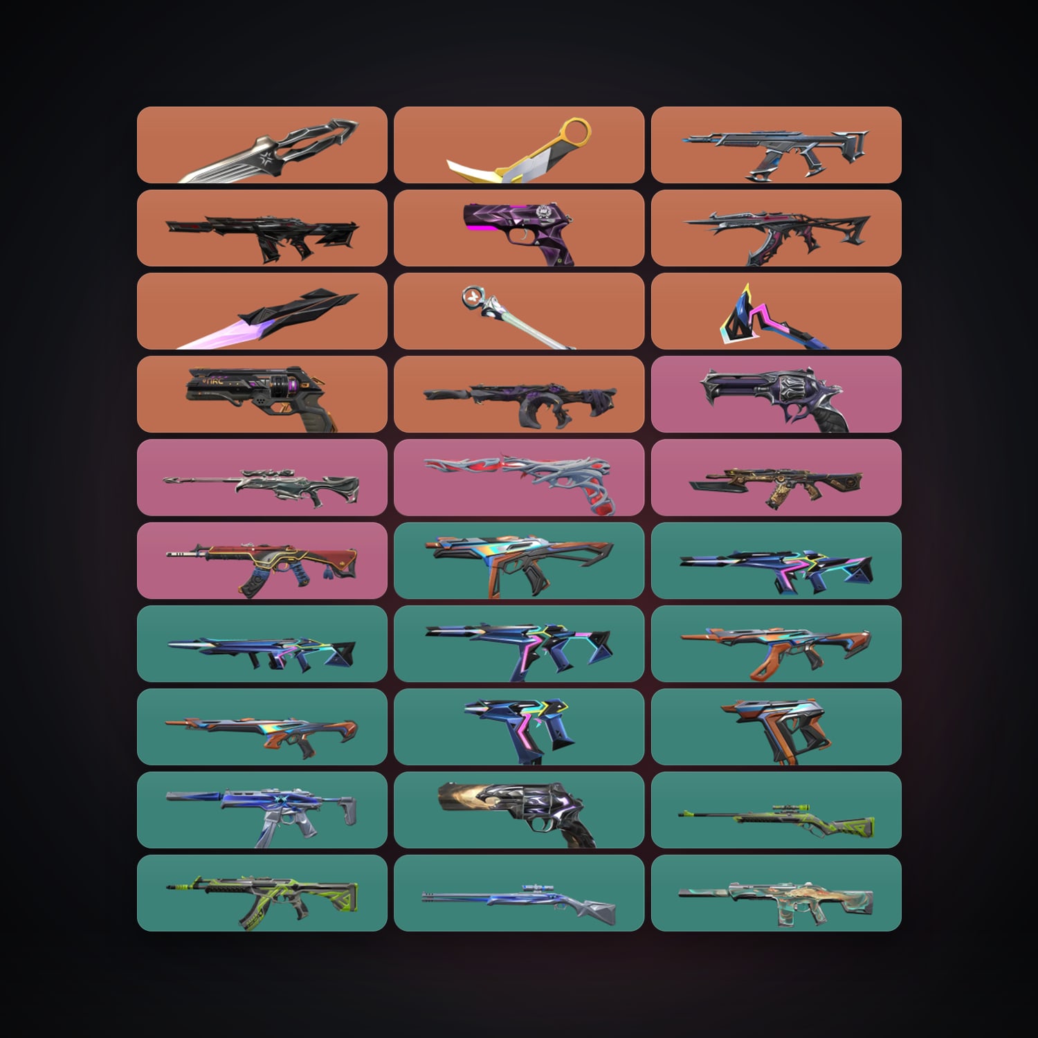 EU Diamond 1 locker — 5 knives, 38 skins, lvl 42 — HabibiAccounts