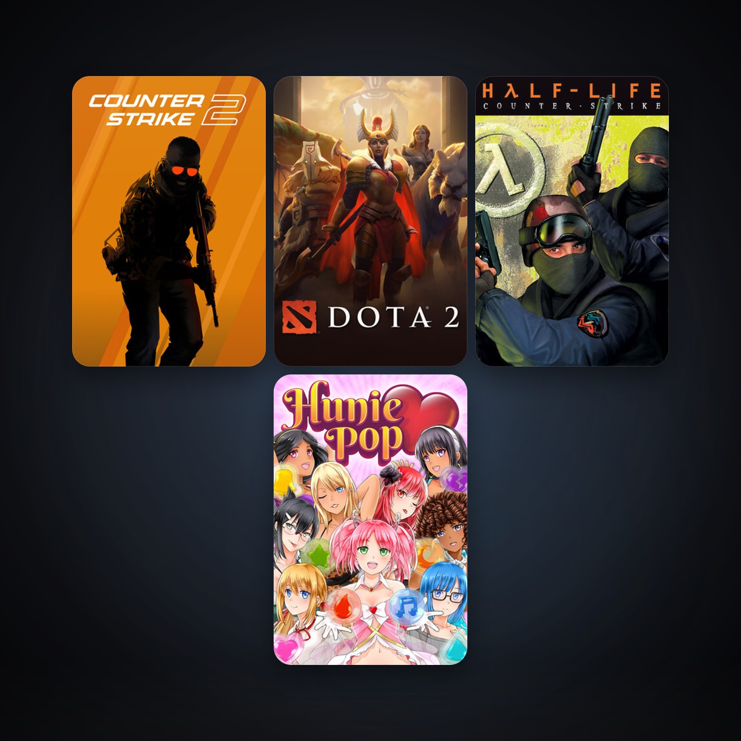 Counter-Strike + Dota 2, 19 games, Steam 16, clean — HabibiAccounts
