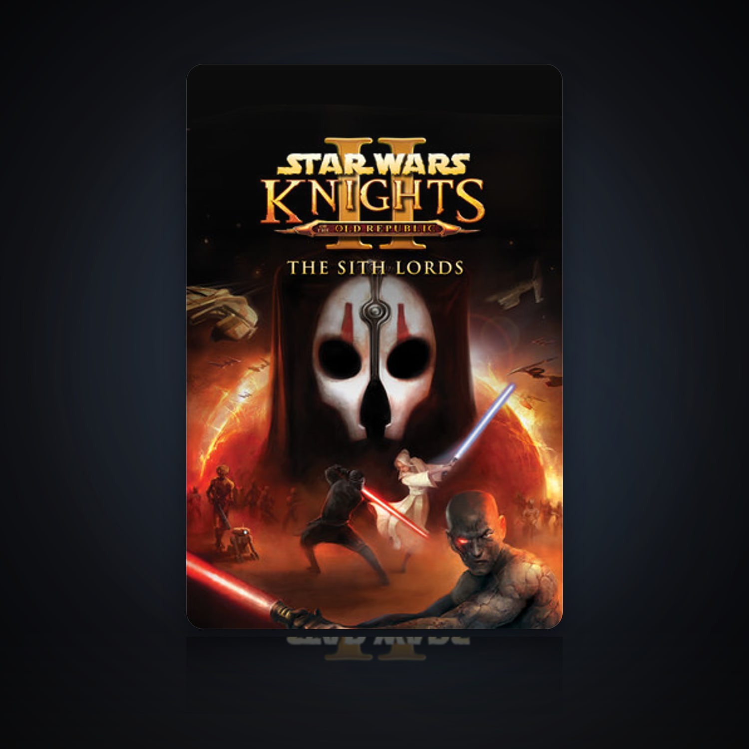 هالحساب ستيم فلين، STAR WARS Knights of the Old Republic II - The Sith Lords، 2 لعبة، صامد واضح — HabibiAccounts