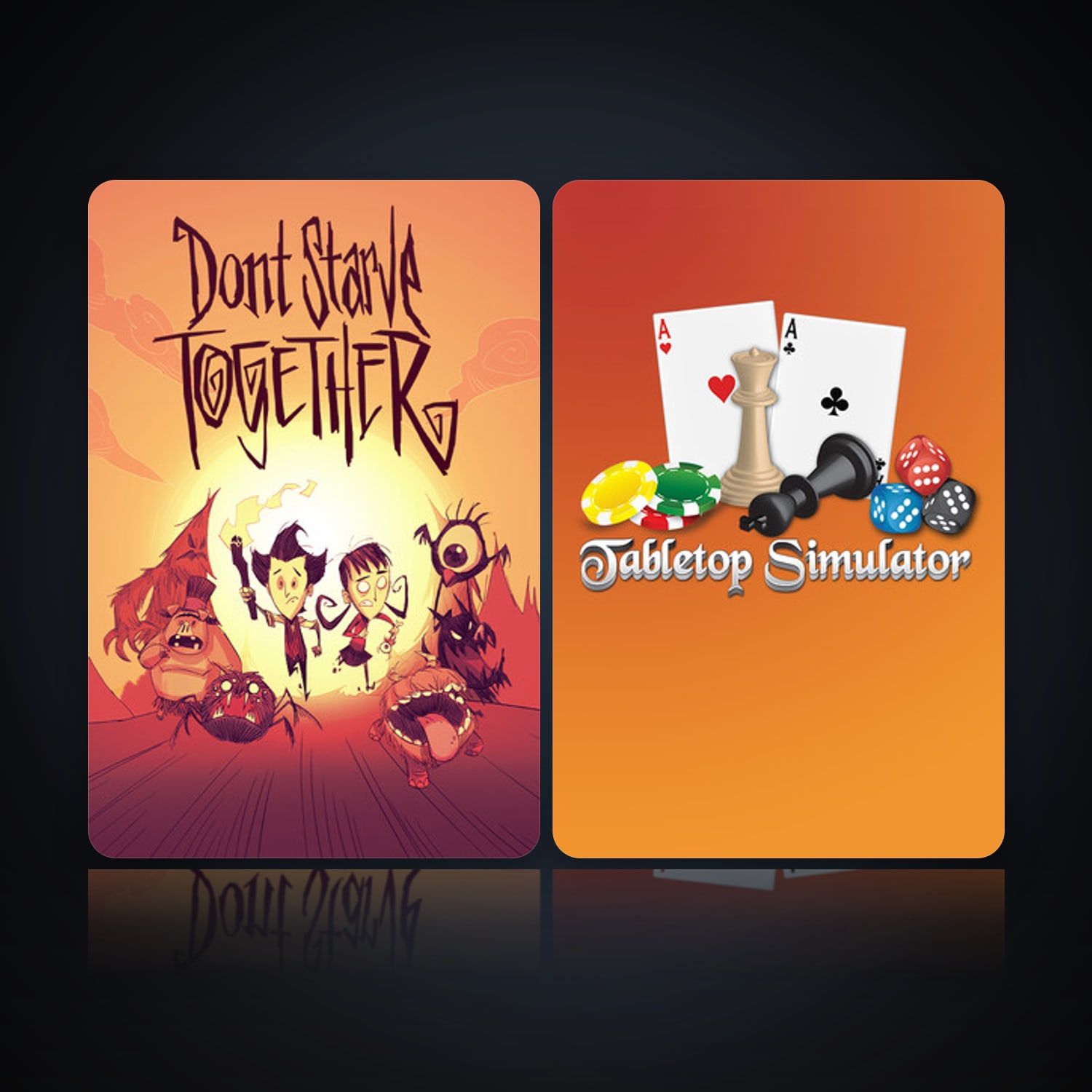 هالحساب ستيم فلين، Tabletop Simulator وDon't Starve Together، 14 لعبة، صامد واضح — HabibiAccounts