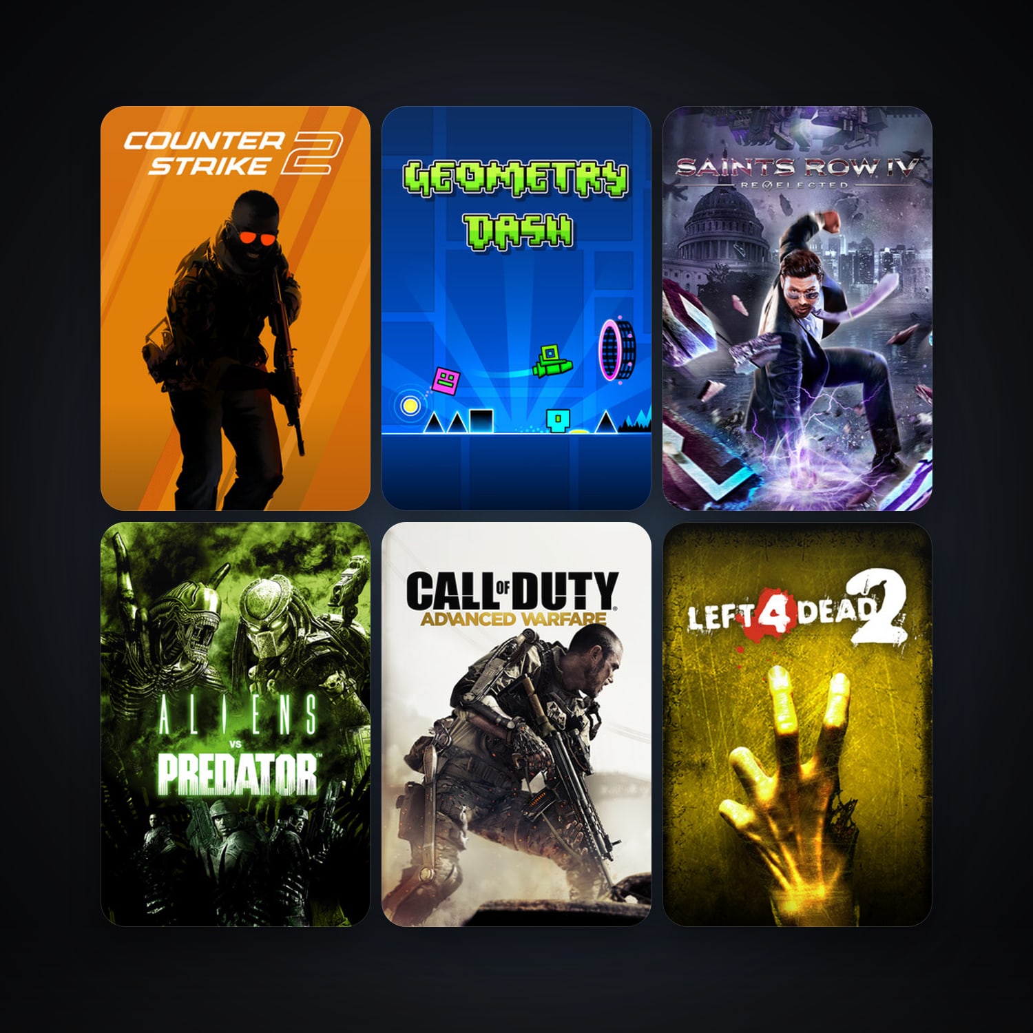 Left 4 Dead 2 + CS2 Prime, 12 games, clean — HabibiAccounts
