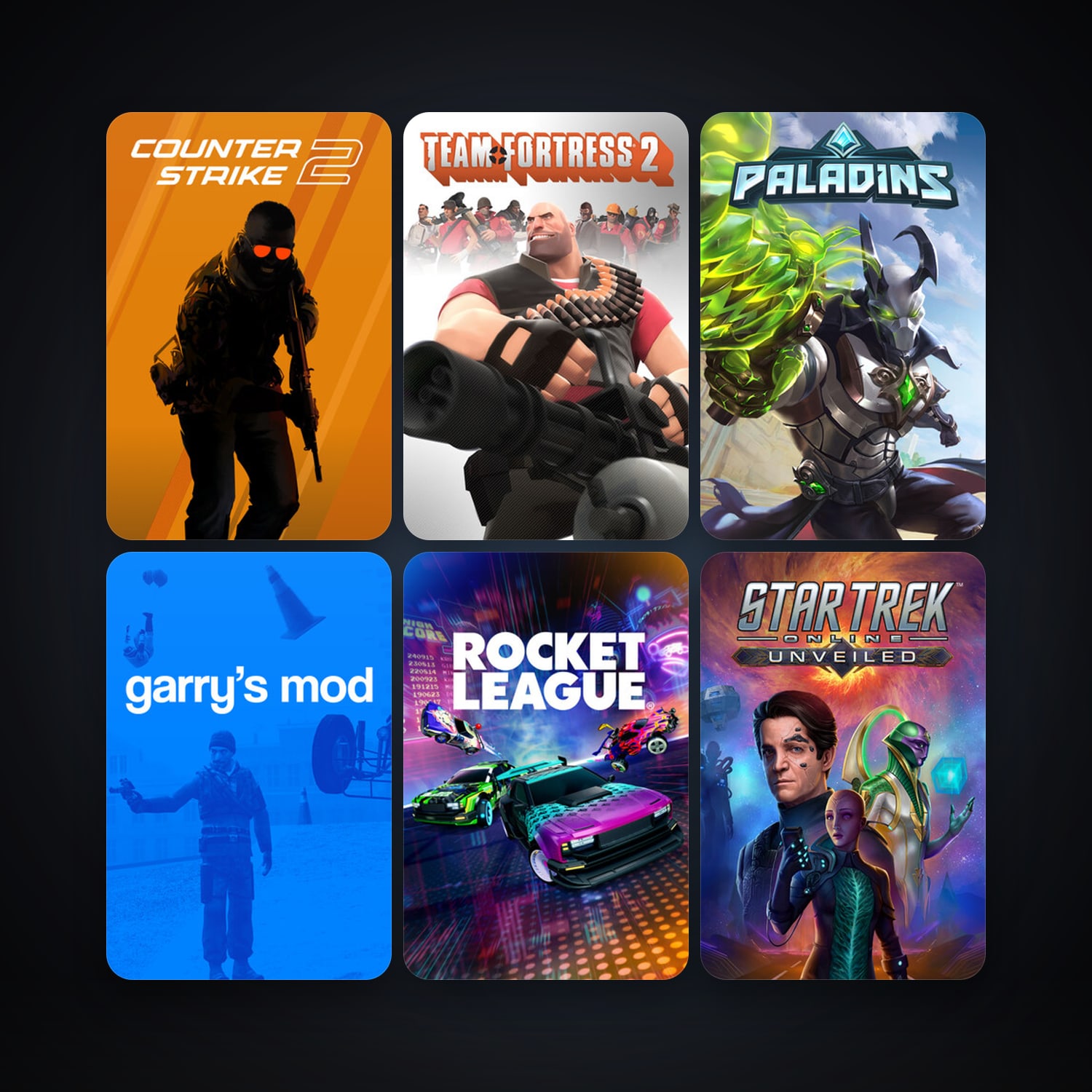 Team Fortress 2 + CS2 Prime, 29 games, clean — HabibiAccounts