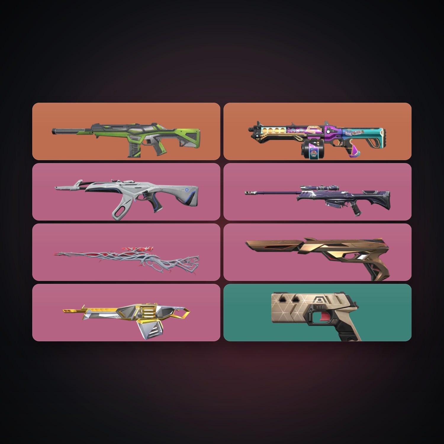 KR Bronze 1 locker — 8 skins, lvl 69 — HabibiAccounts