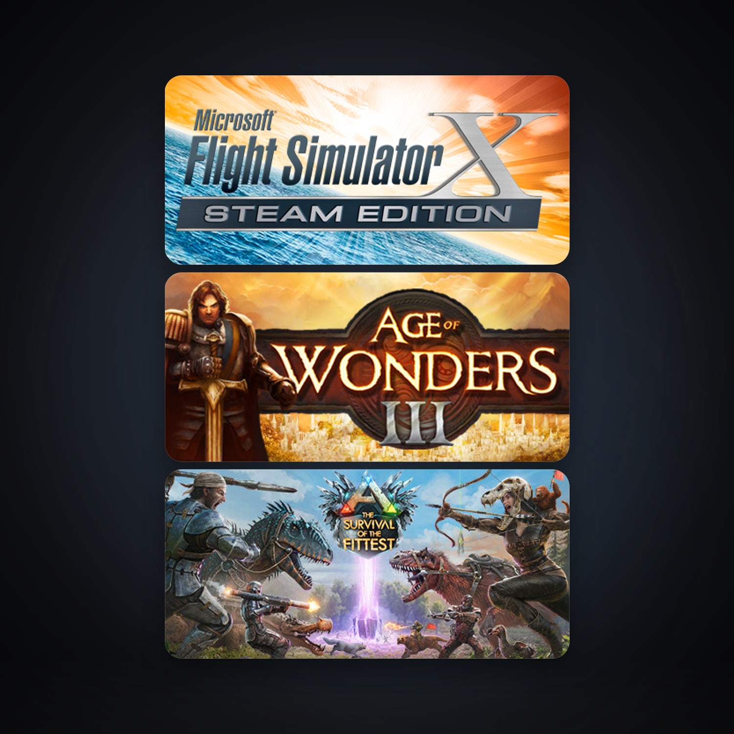 Microsoft Flight Simulator X: Steam Edition & Age of Wonders III | Clean — HabibiAccounts